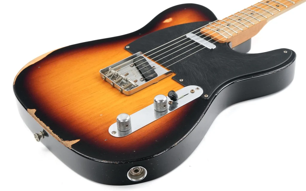 Fender Road Worn 50s Telecaster 2 Color Sunburst 2008 - Image 5