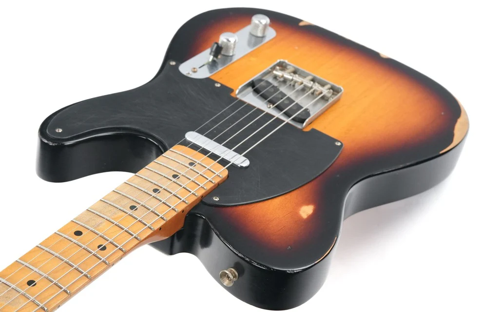 Fender Road Worn 50s Telecaster 2 Color Sunburst 2008 - Image 6