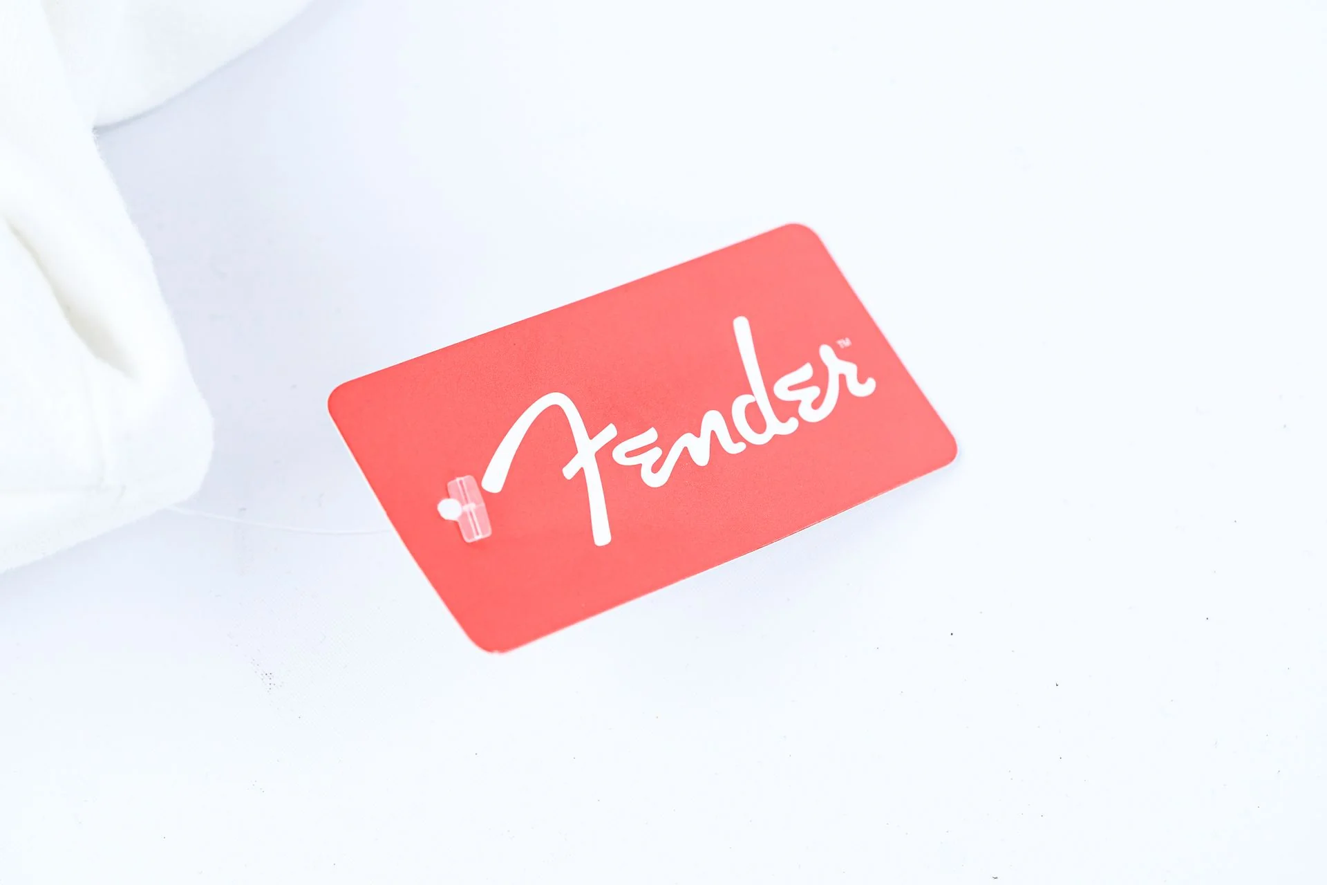 Fender Spaghetti Logo Hoodie White - Image 2
