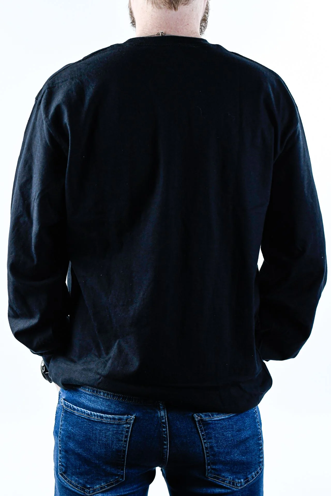 Fender Spaghetti Logo Long Sleeve Black - Image 2