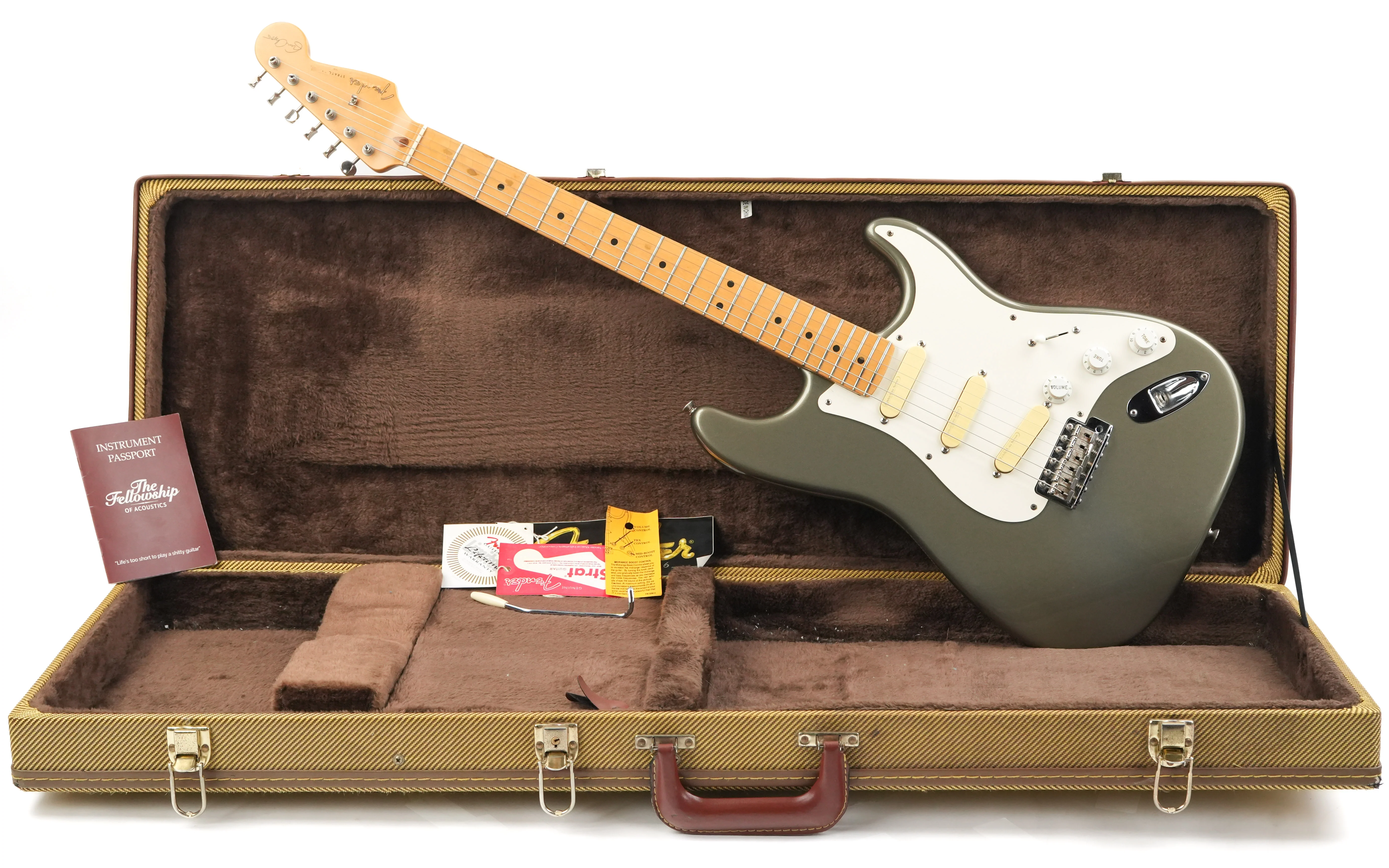 Fender Stratocaster Eric Clapton Signature Pewter 2001 - Image 3