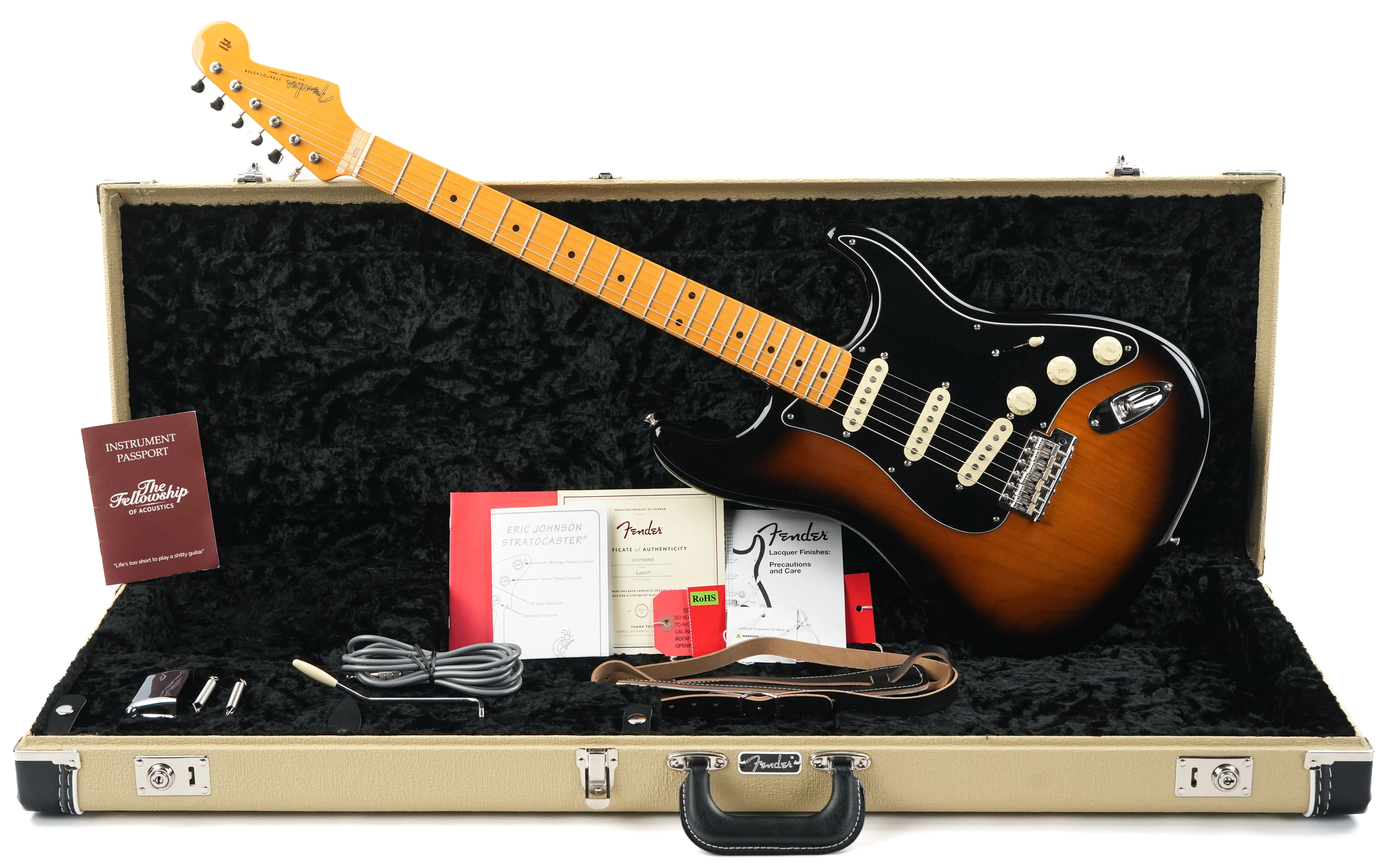 Fender Stratocaster Eric Johnson Sunburst 2024 - Image 3