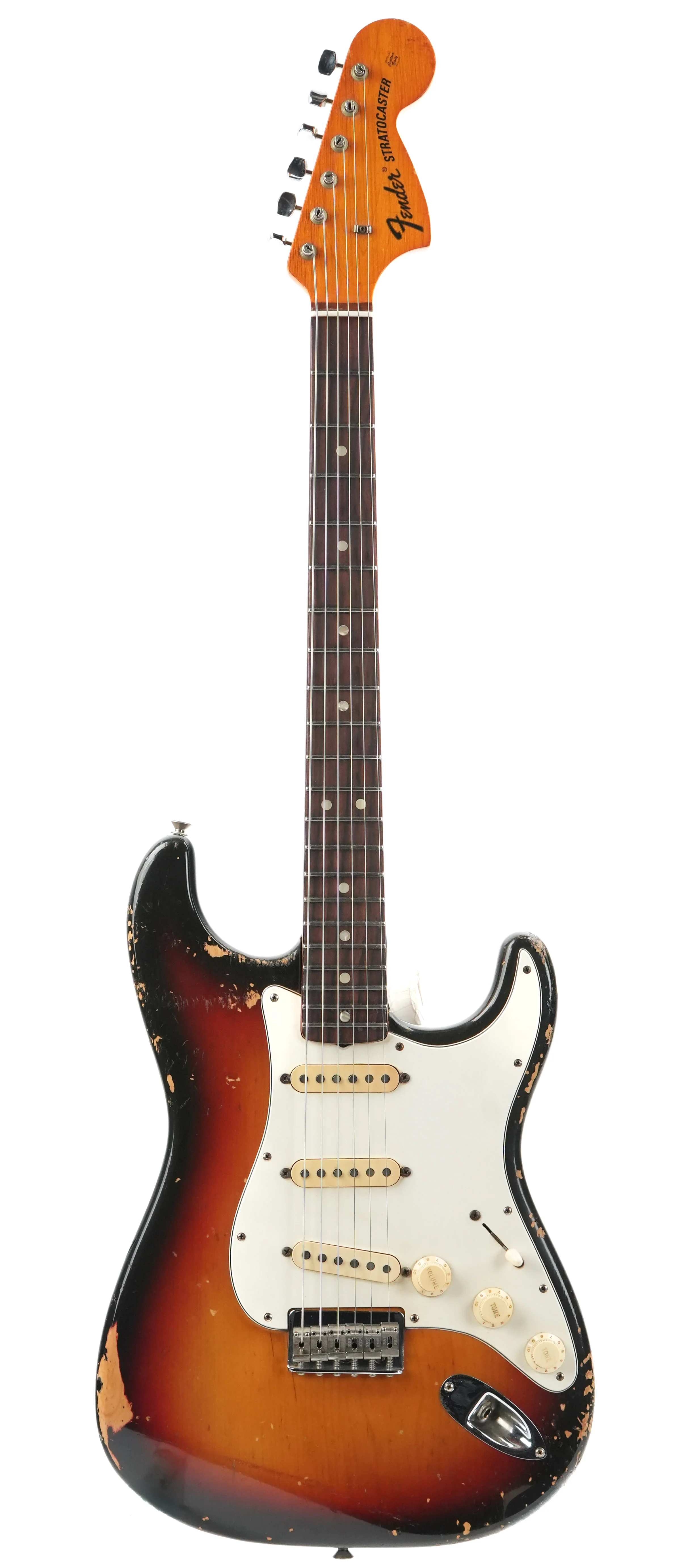 Fender Stratocaster Hardtail 3 Color Sunburst 1970