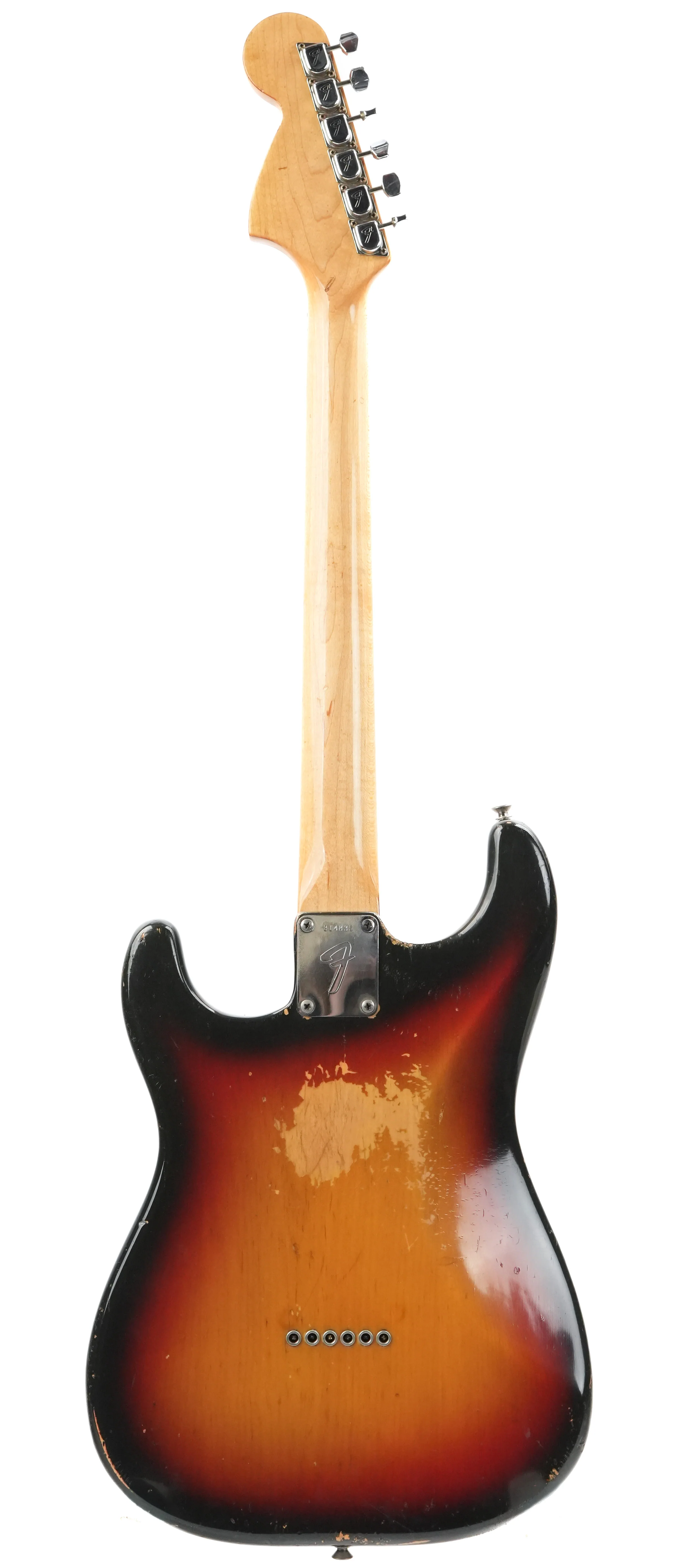 Fender Stratocaster Hardtail 3 Color Sunburst 1970 - Image 4