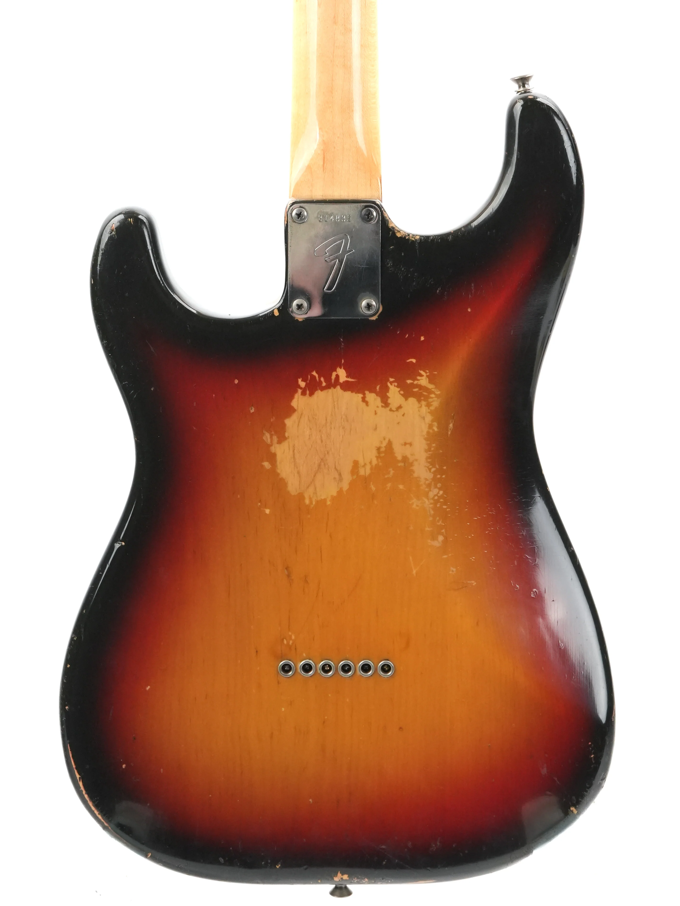 Fender Stratocaster Hardtail 3 Color Sunburst 1970 - Image 7