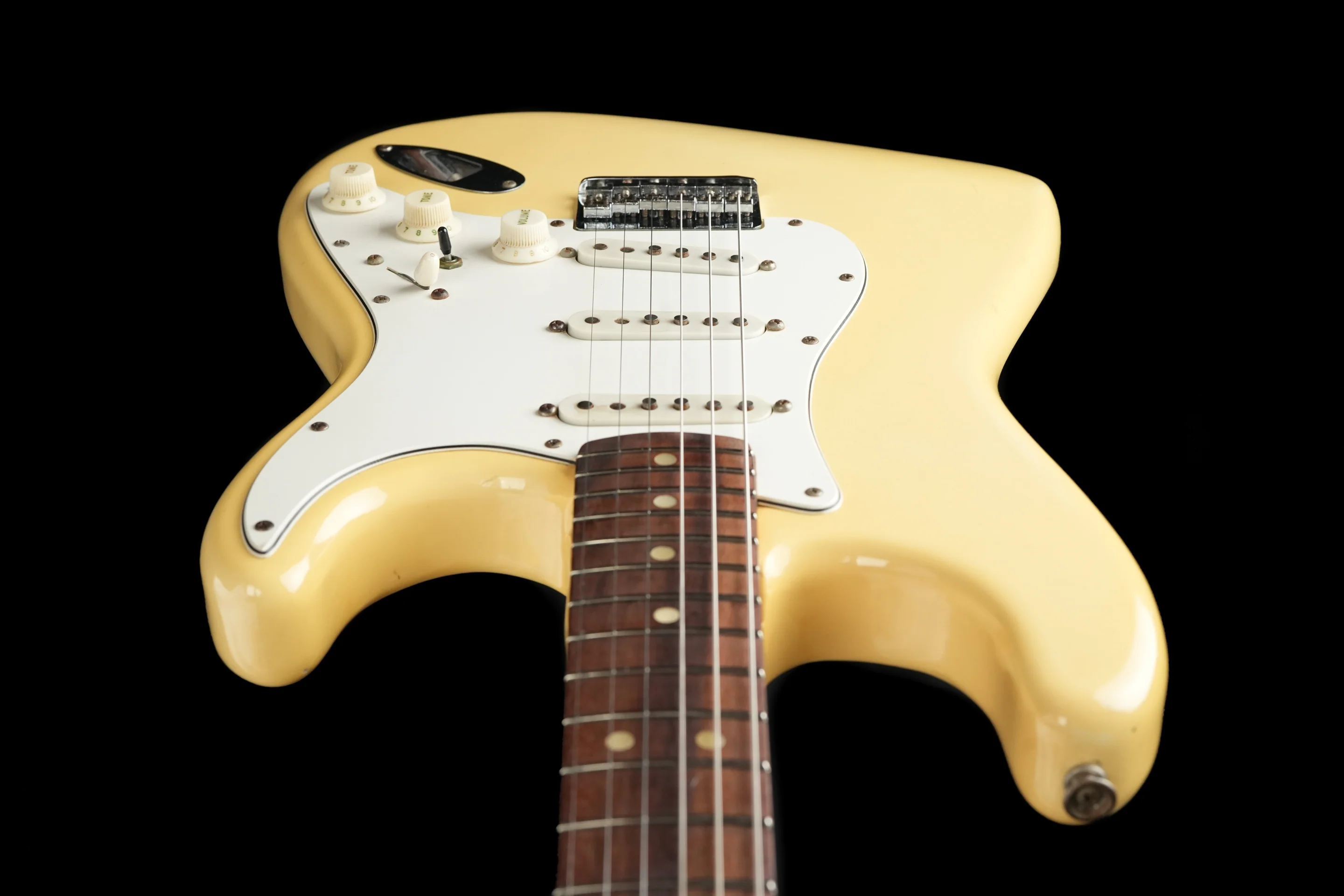 Fender Stratocaster Hardtail Vintage Blonde 1975 - Image 12