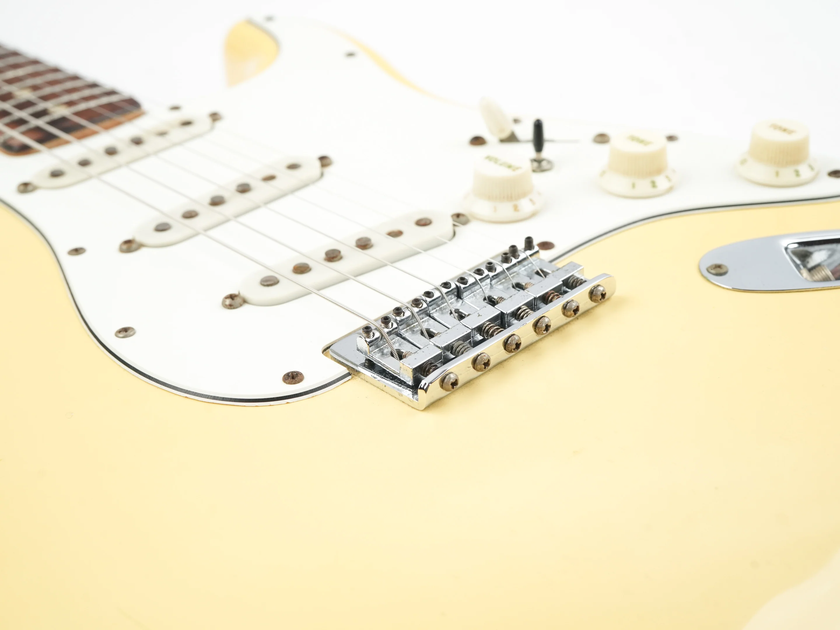 Fender Stratocaster Hardtail Vintage Blonde 1975 - Image 7