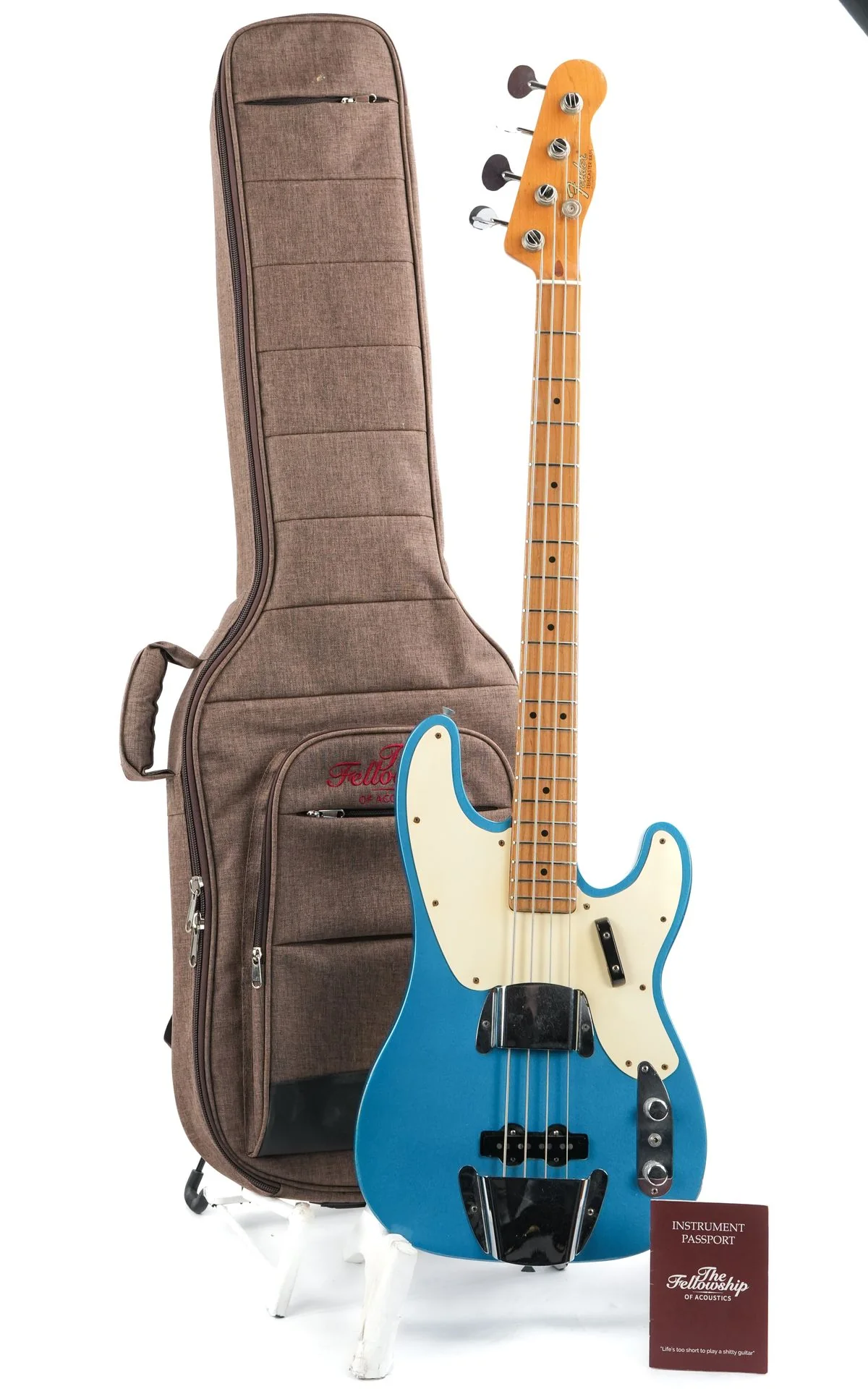Fender Telecaster Bass Blue Refin 1968 - Image 3