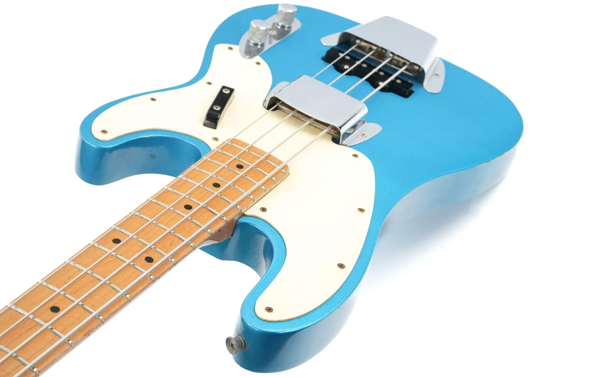 Fender Telecaster Bass Blue Refin 1968 - Image 9
