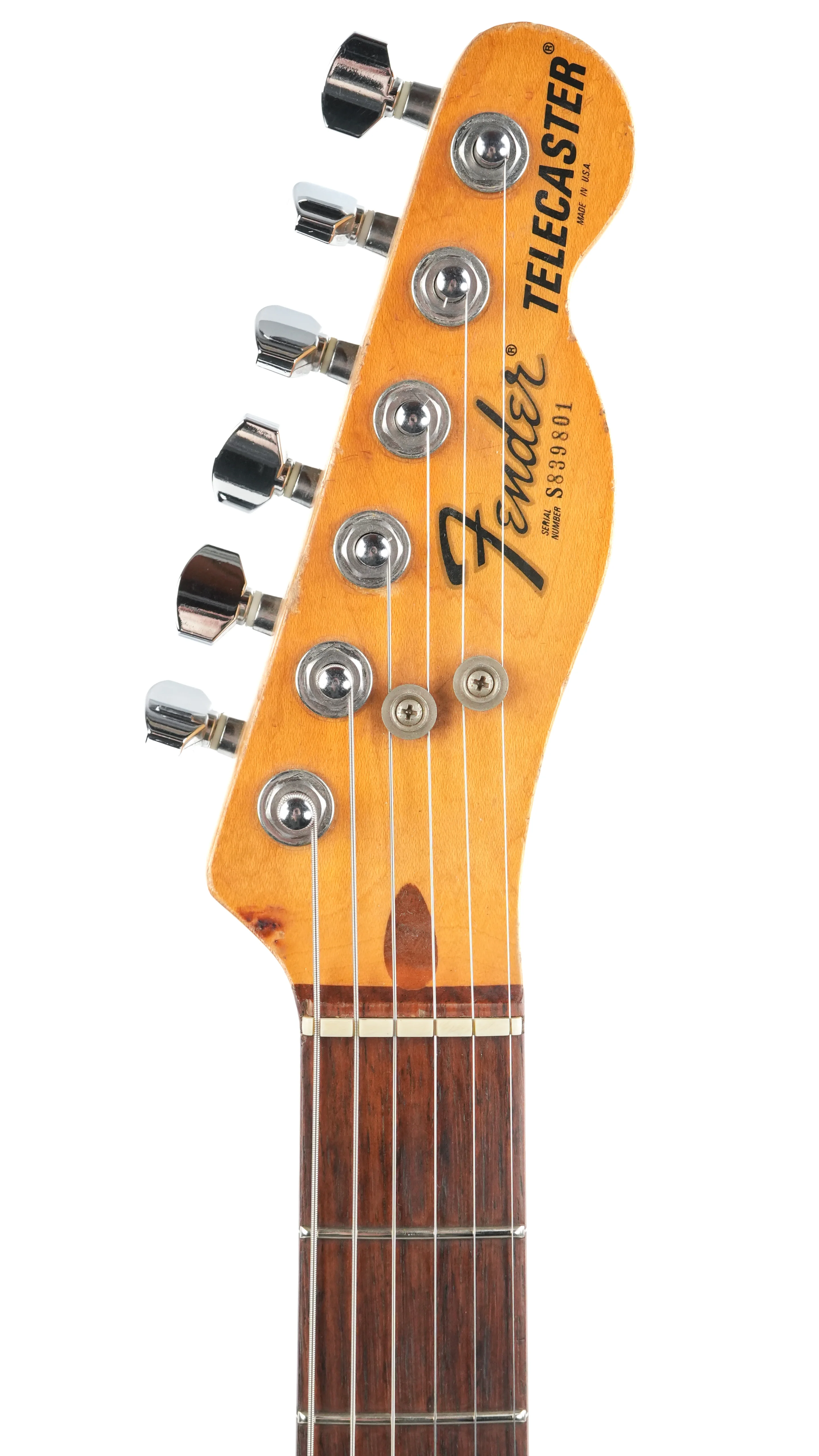 Fender Telecaster Vintage White Refin 1980 - Image 2