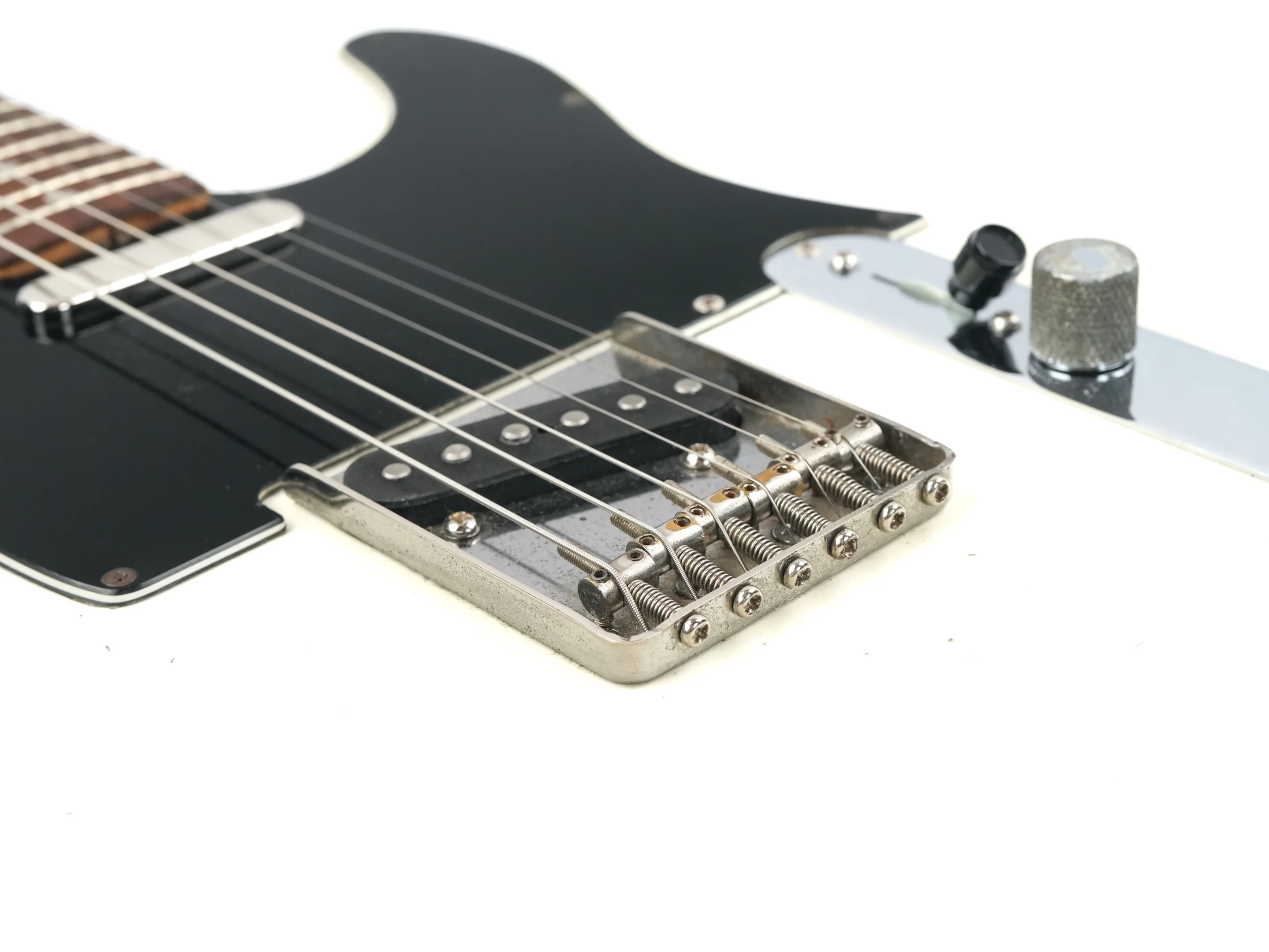 Fender Telecaster Vintage White Refin 1980 - Image 7