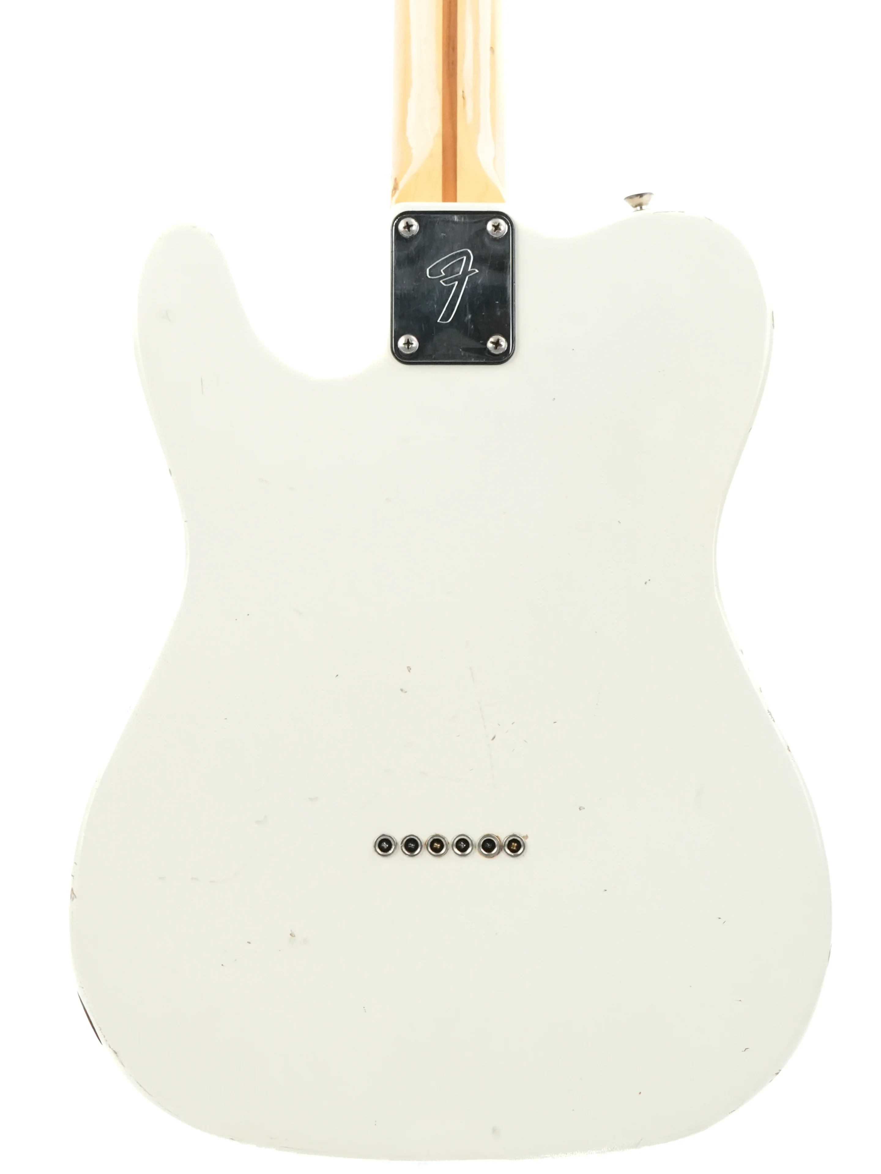 Fender Telecaster Vintage White Refin 1980 - Image 8
