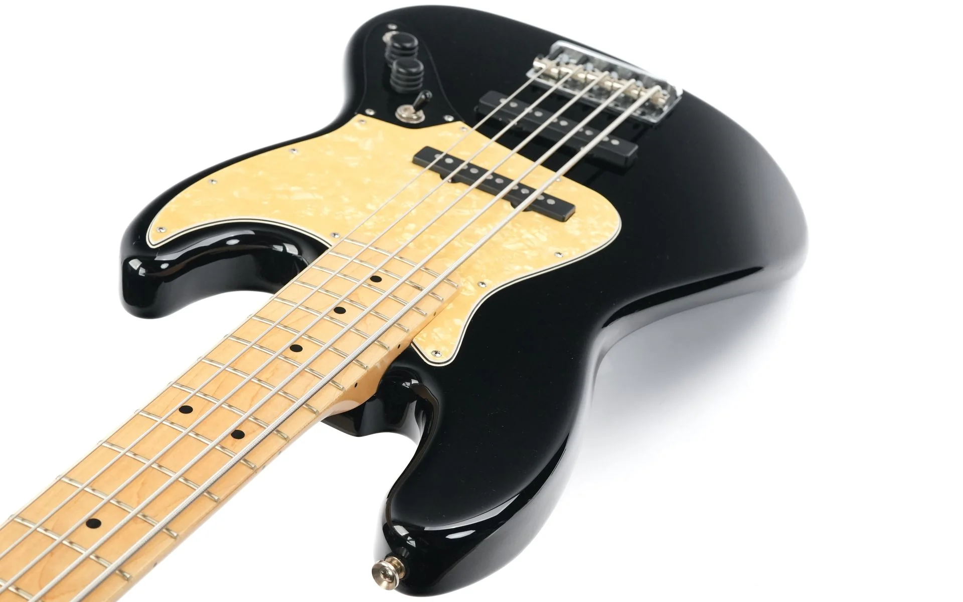 Fender USA Jazz Bass 5 Black 2009 - Image 10