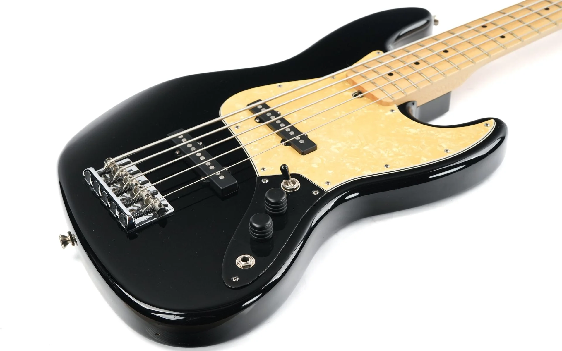 Fender USA Jazz Bass 5 Black 2009 - Image 11