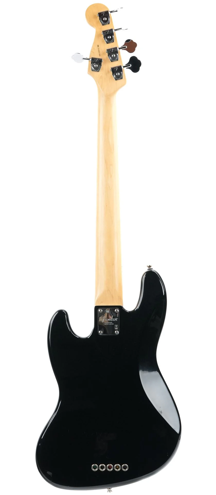 Fender USA Jazz Bass 5 Black 2009 - Image 4