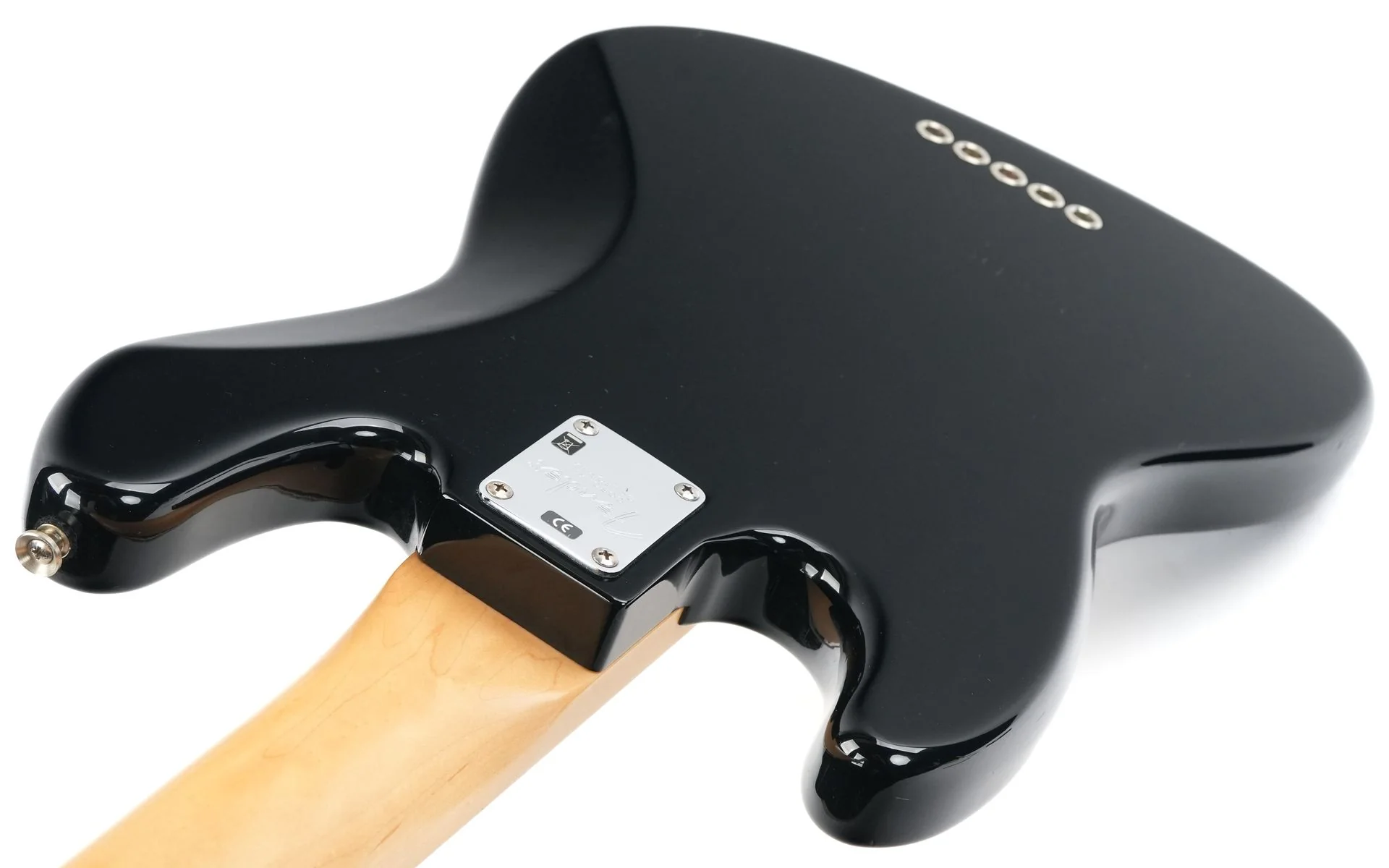 Fender USA Jazz Bass 5 Black 2009 - Image 9