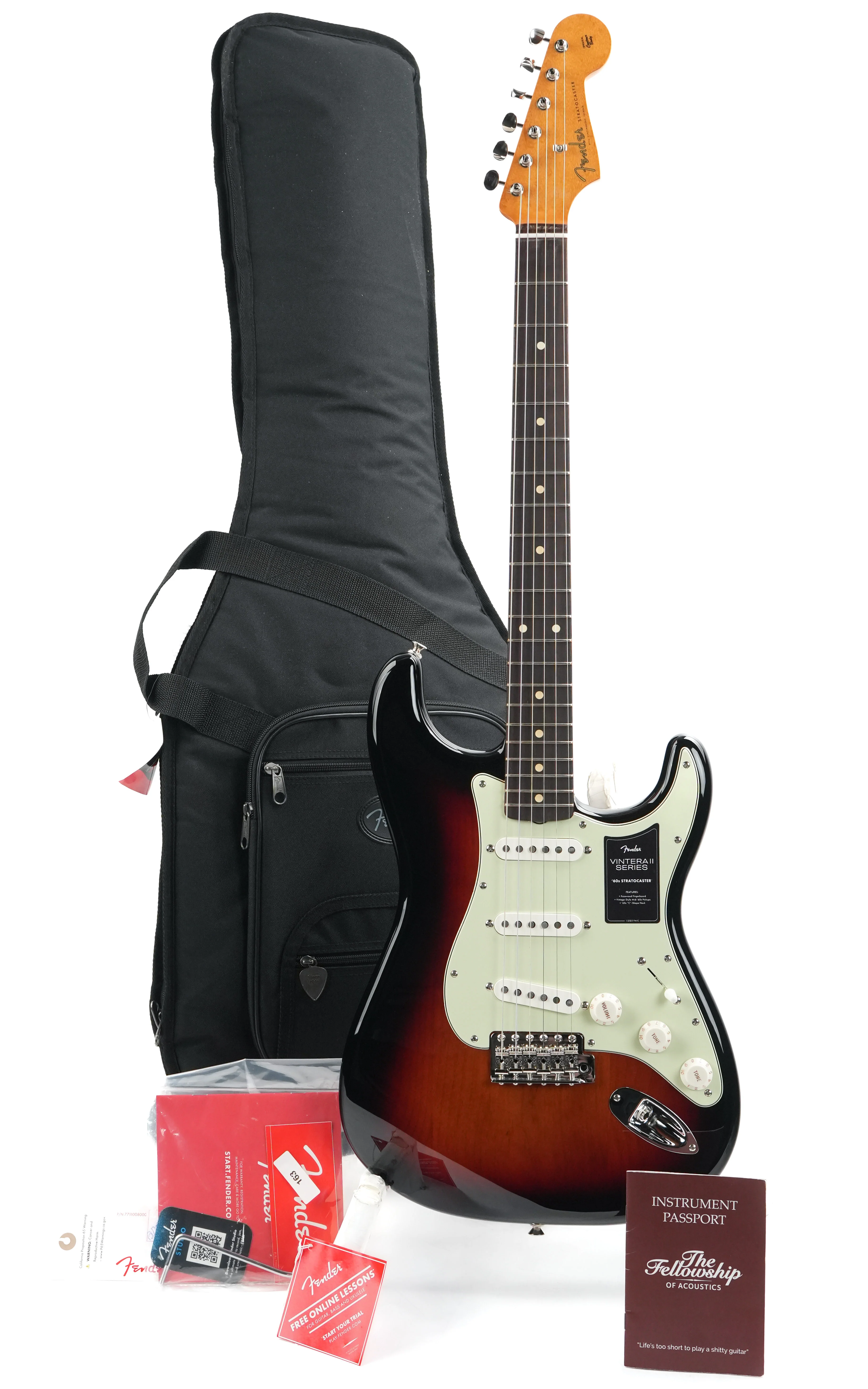 Fender Vintera II 60s Stratocaster 3 Color Sunburst RW - Image 3