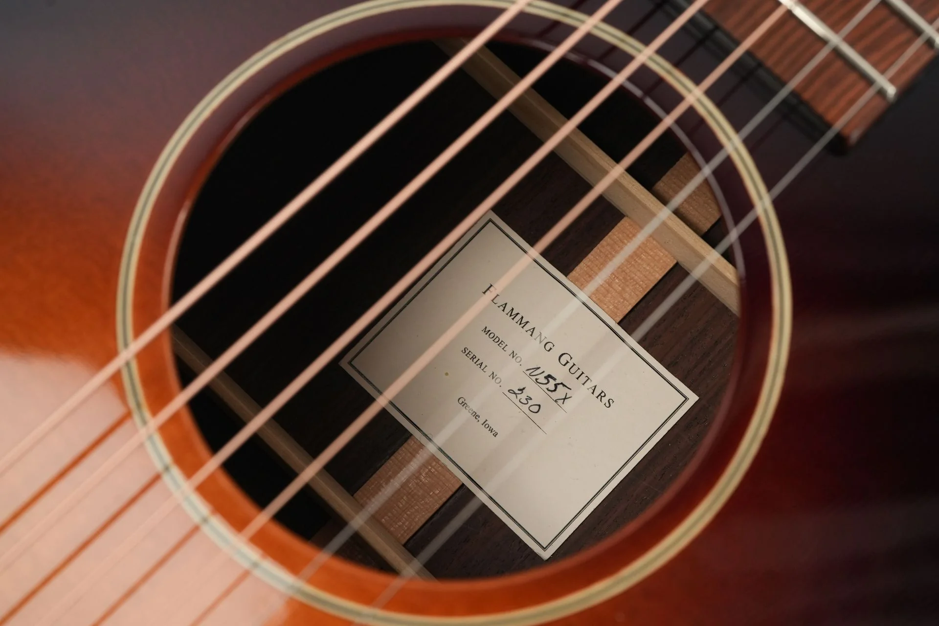 Flammang N55X Indian Rosewood Sitka Spruce 2014 - Image 11