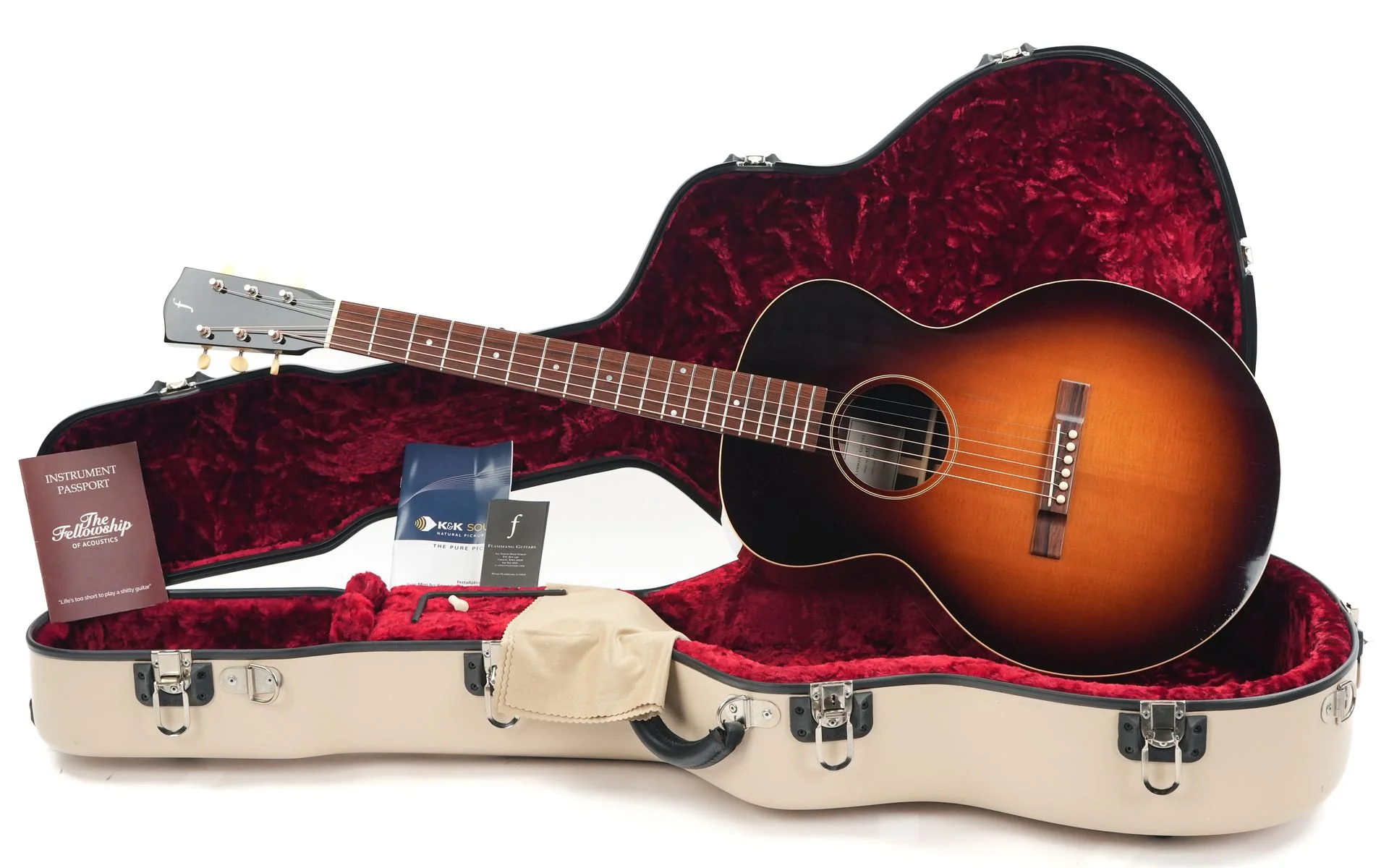 Flammang N55X Indian Rosewood Sitka Spruce 2014 - Image 3