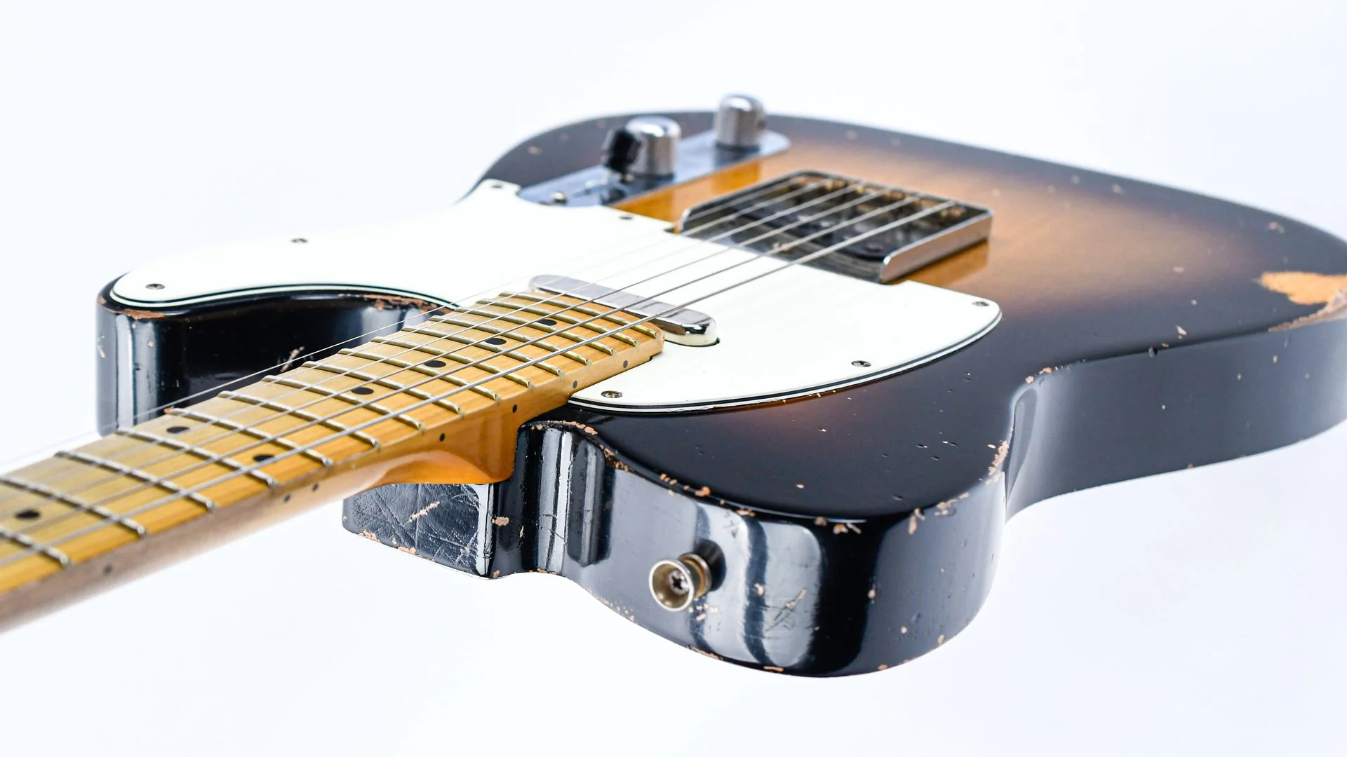 Franchin Mars 2 Tone Sunburst Medium Relic - Image 10