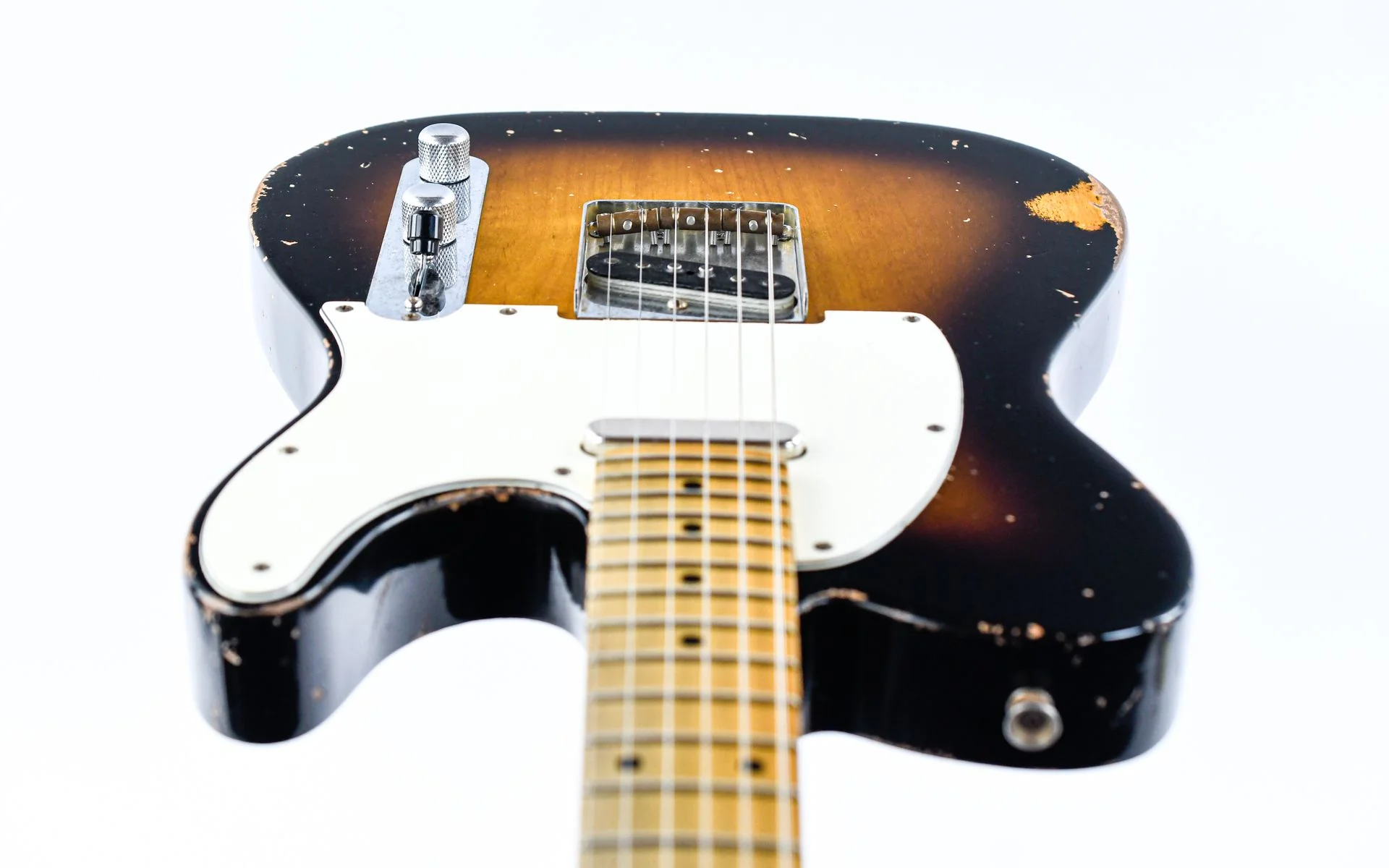 Franchin Mars 2 Tone Sunburst Medium Relic - Image 12