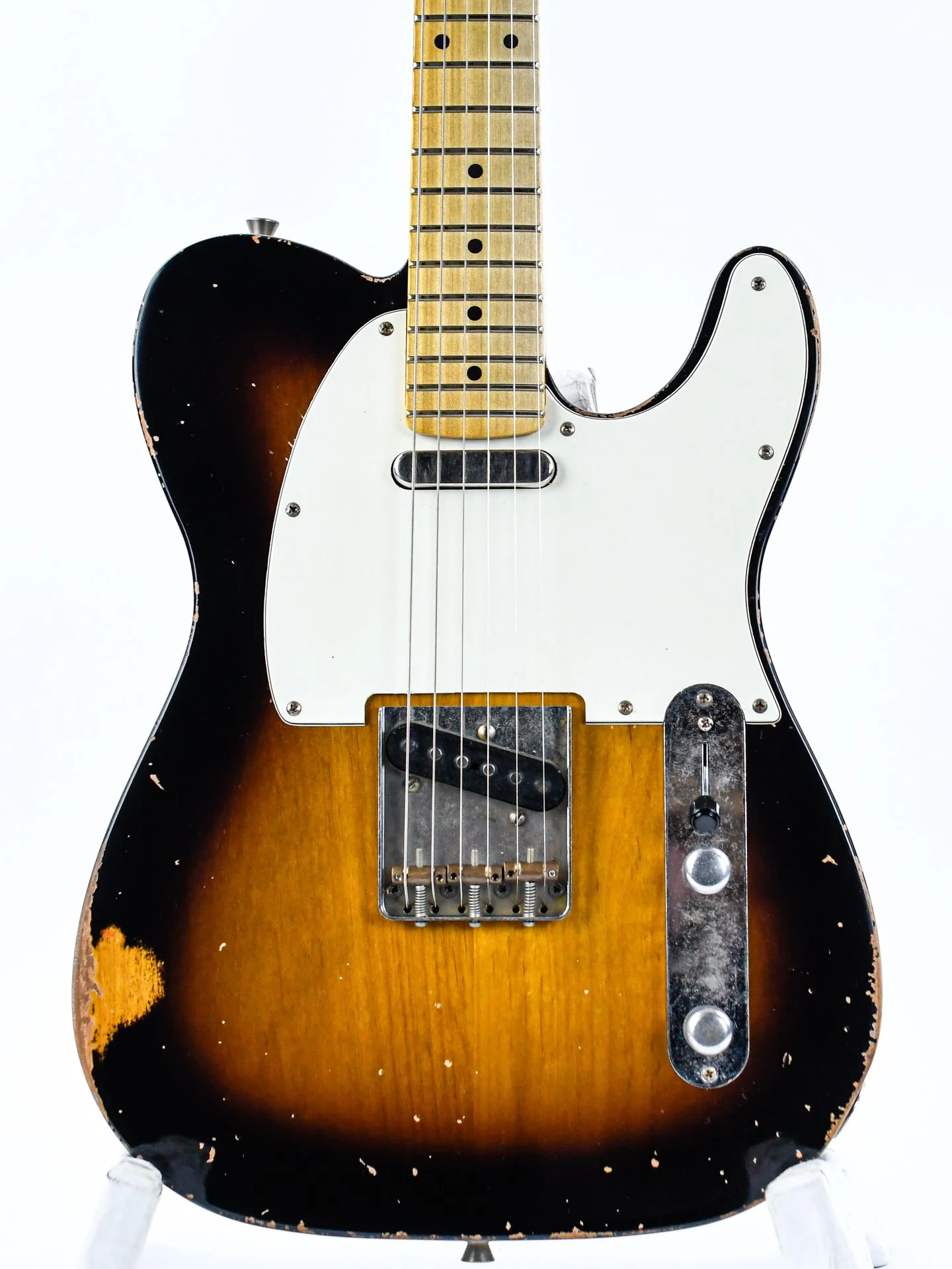 Franchin Mars 2 Tone Sunburst Medium Relic - Image 5