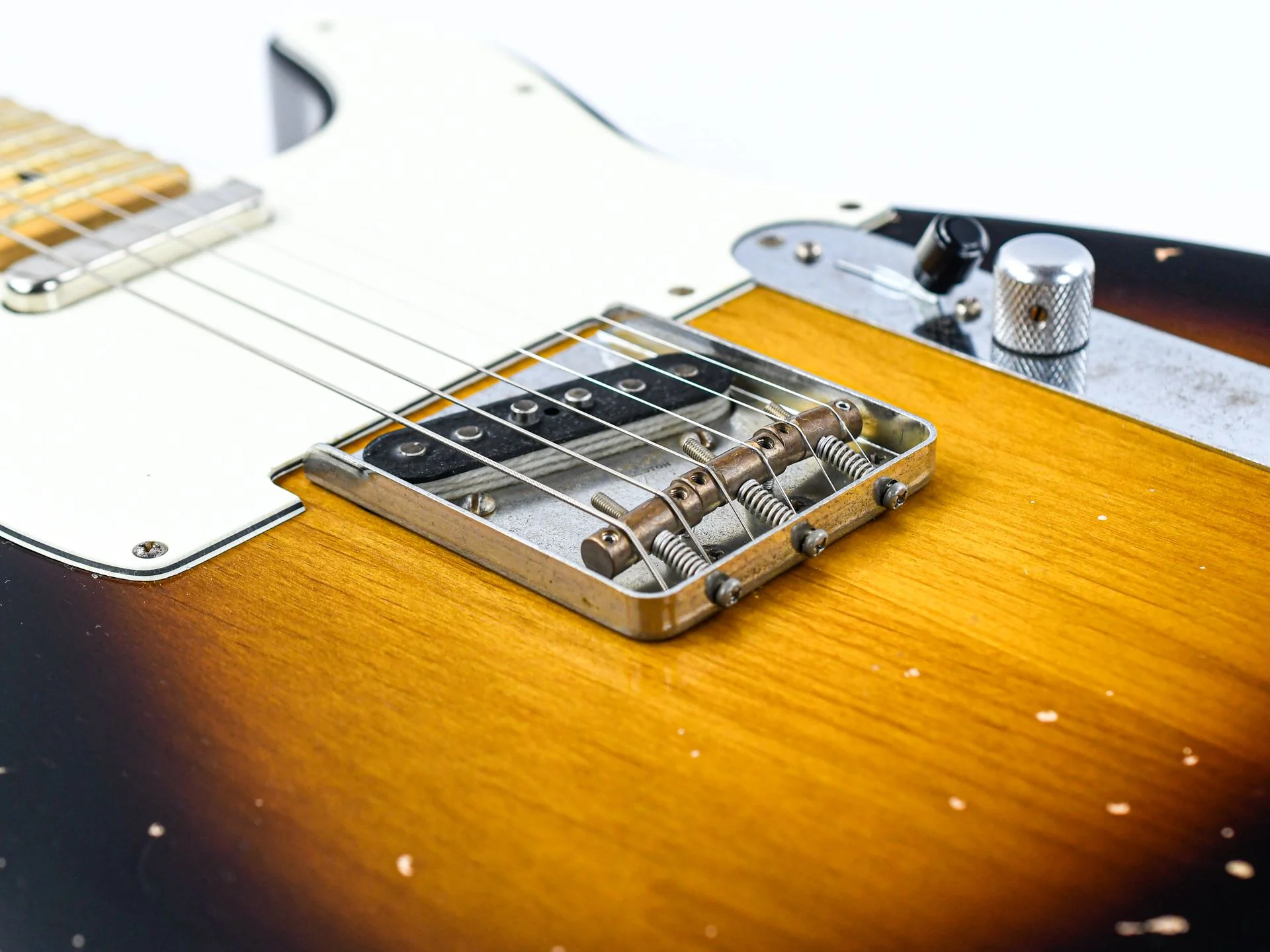 Franchin Mars 2 Tone Sunburst Medium Relic - Image 7