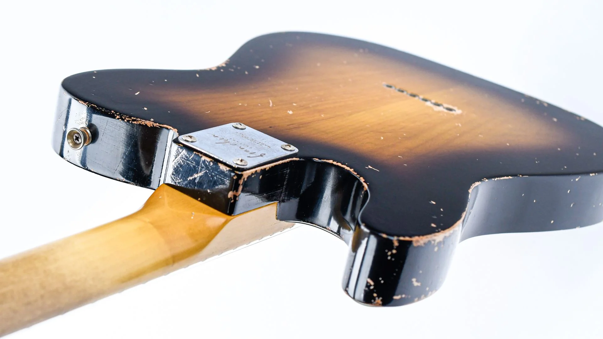 Franchin Mars 2 Tone Sunburst Medium Relic - Image 9