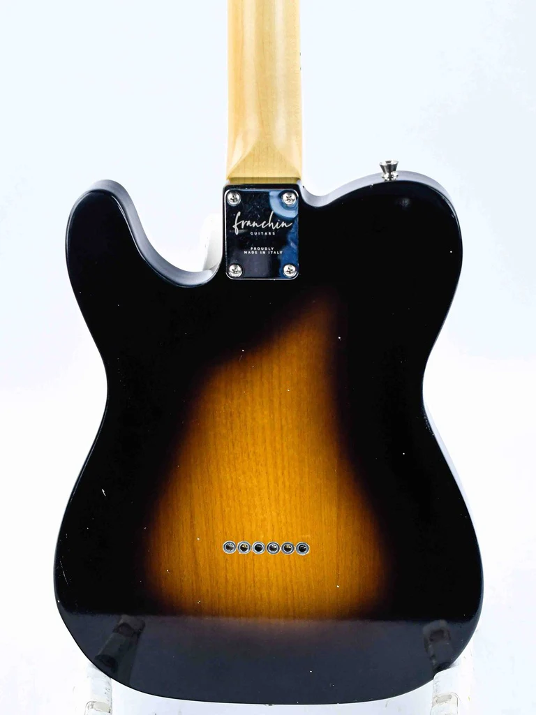 Franchin Mars 2 Tone Sunburst Very Light Relic Maple - Image 8