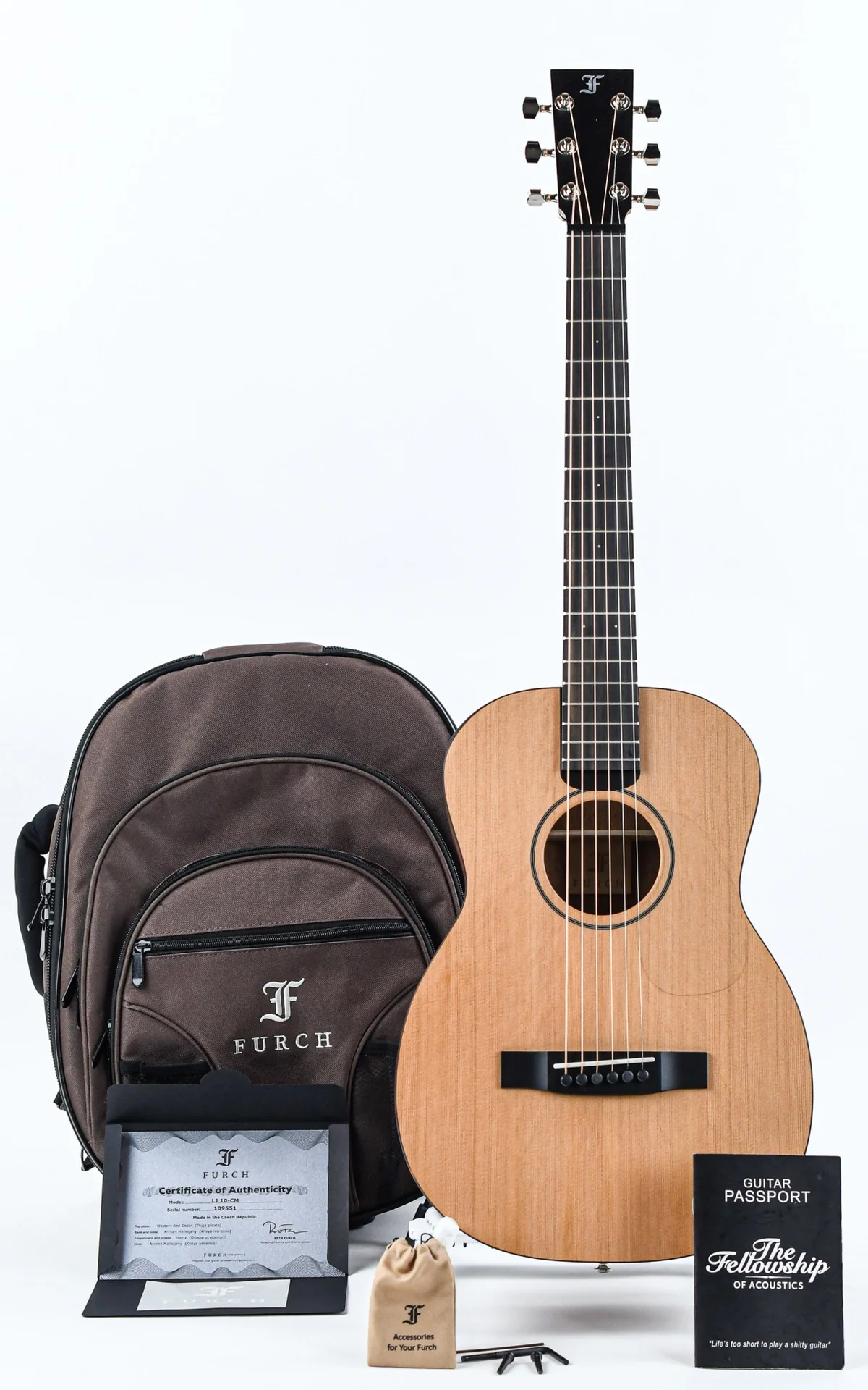 Furch LJ10 Little Jane CM Travel Guitar - Image 3