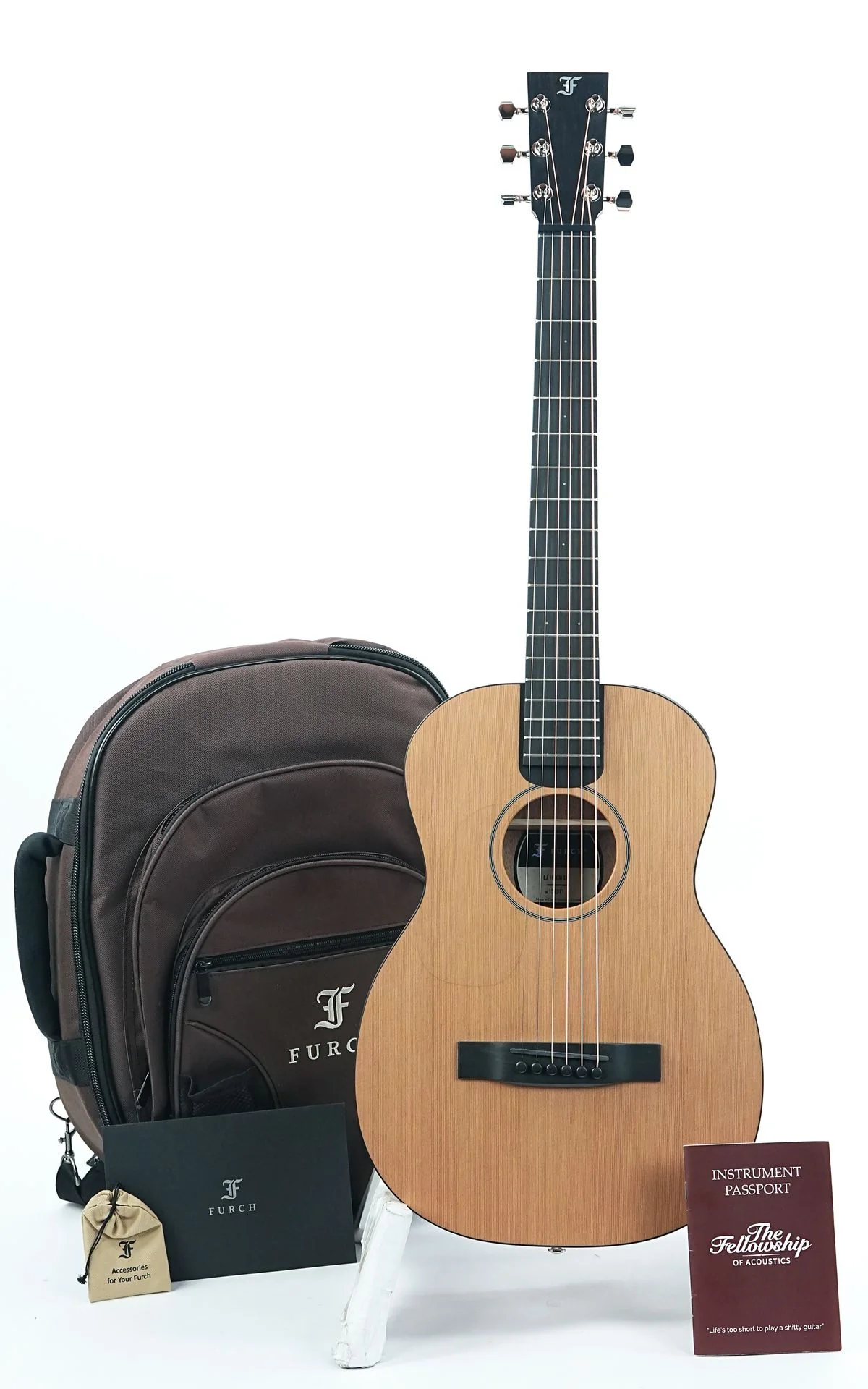 Furch LJ10 Little Jane CM Travel Guitar Lefty - Image 3