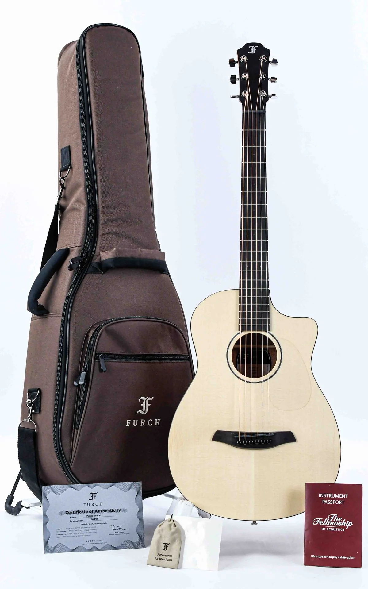 Furch Pioneer EM Travel Guitar - Image 3