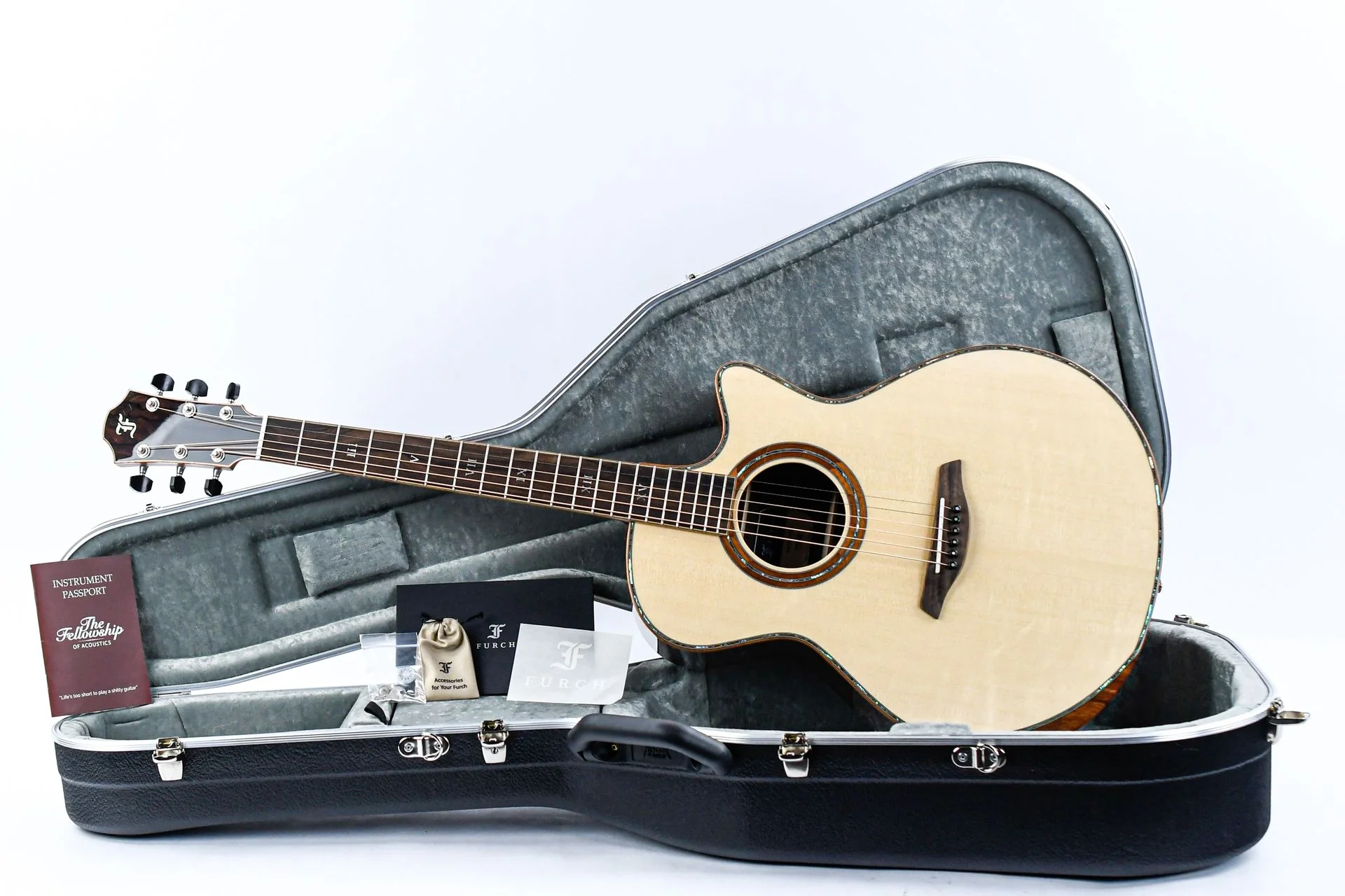 Furch Red Deluxe GC LI Alpine Spruce Malaysian Blackwood - Image 3