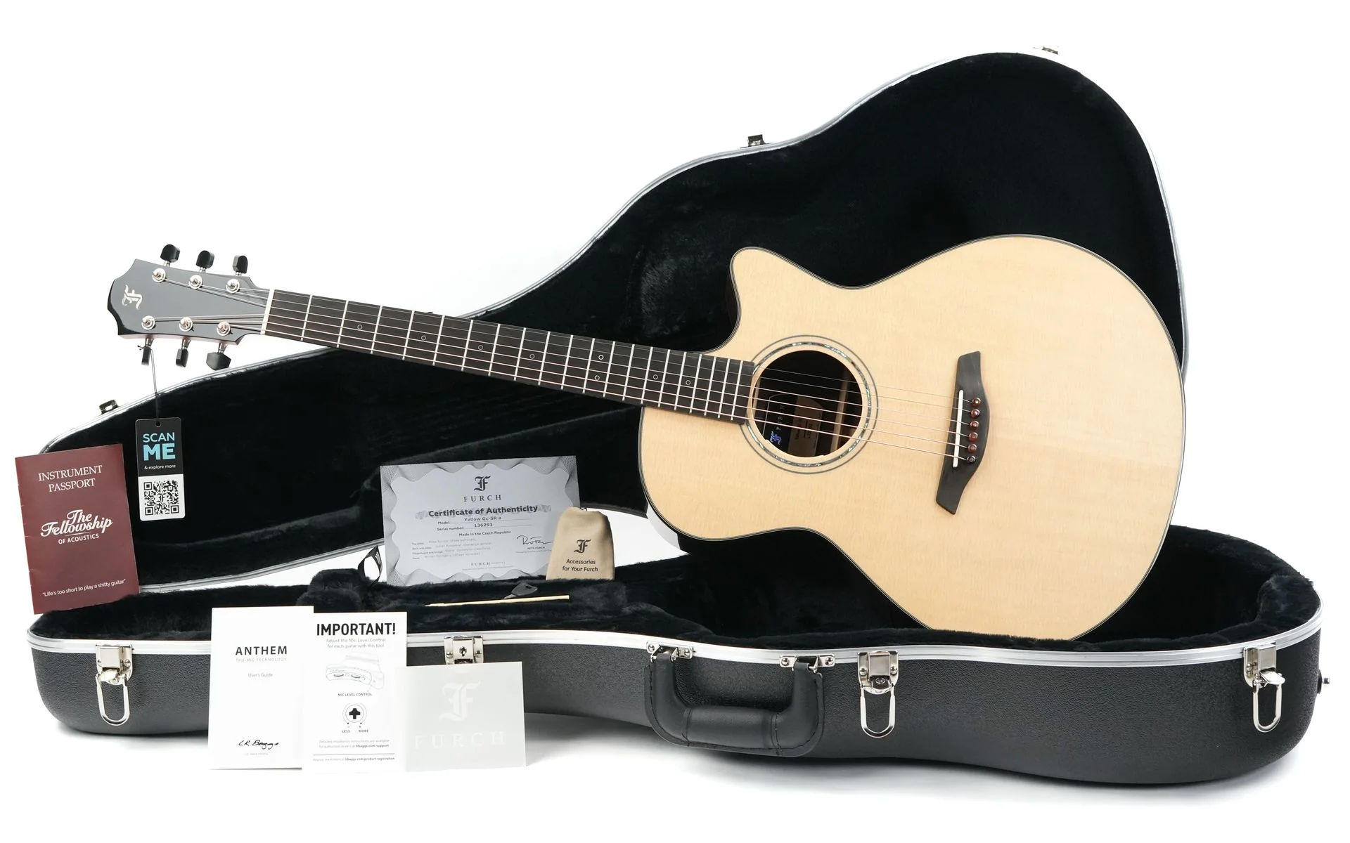 Furch Yellow Gc SR a Spruce Rosewood Anthem - Image 3