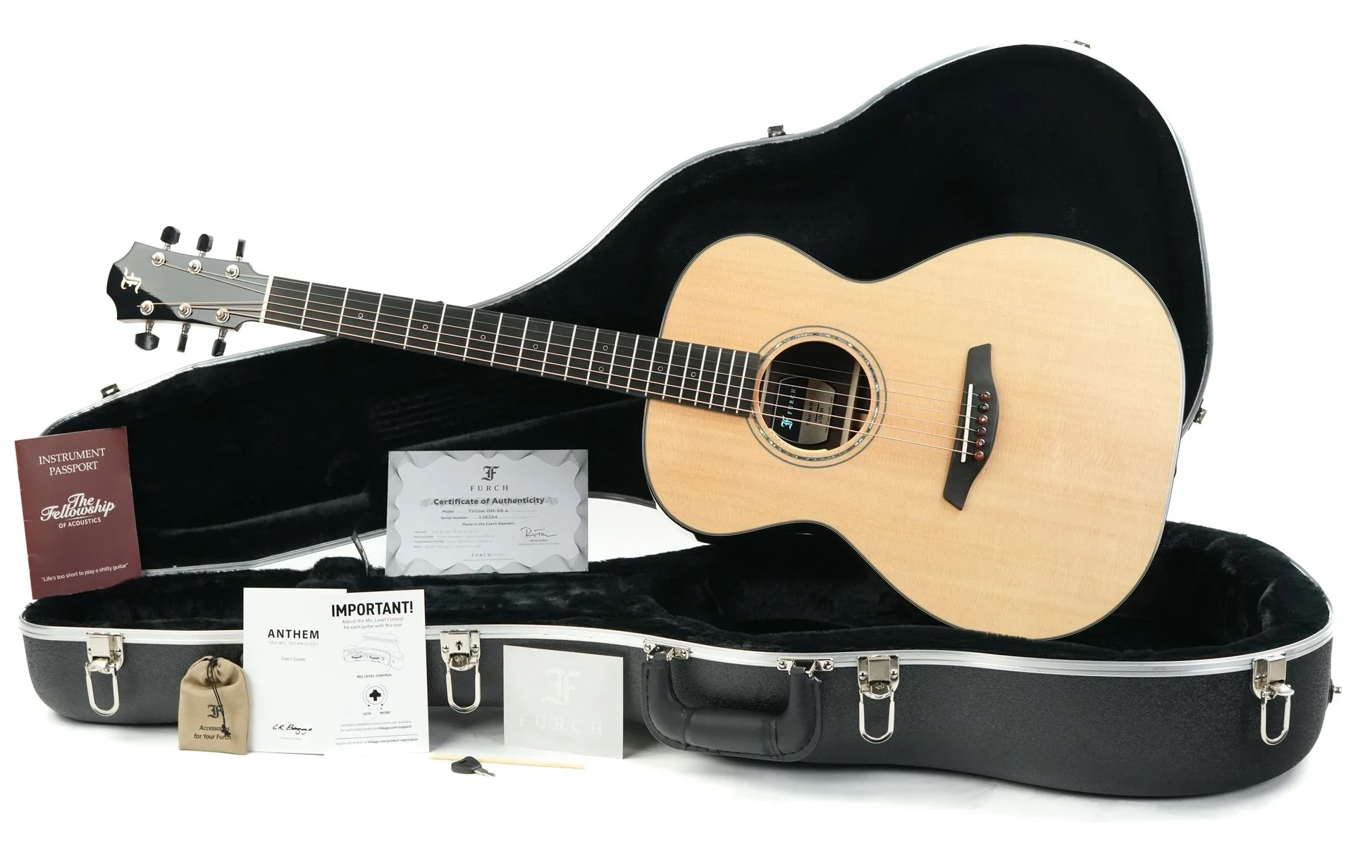 Furch Yellow OM SR a Sitka Spruce Indian Rosewood - Image 3