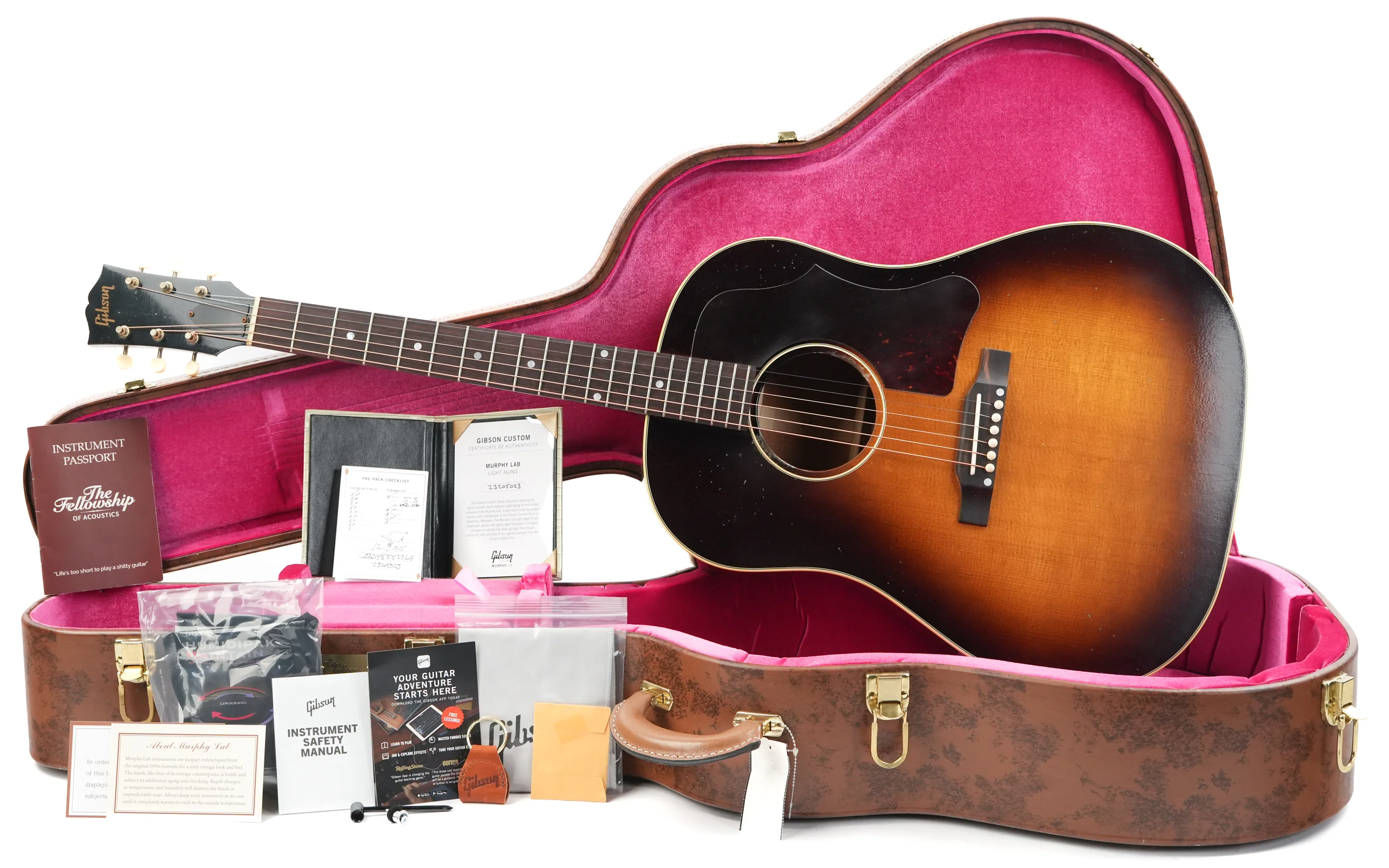 Gibson 1955 J45 Light Aged Vintage Sunburst - Image 3