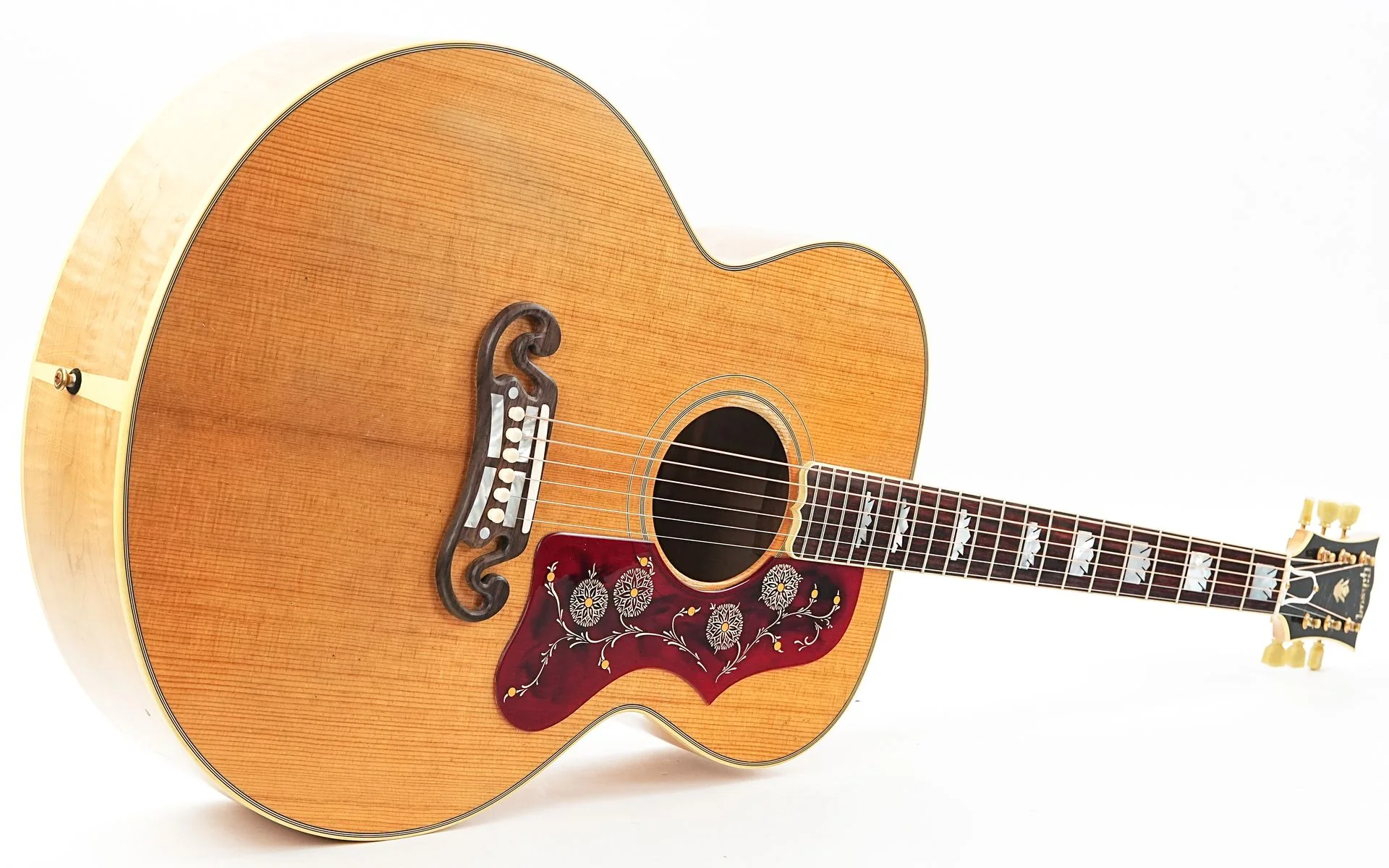Gibson 1957 SJ200 Light Aged Dark Natural #21455035 - Image 10