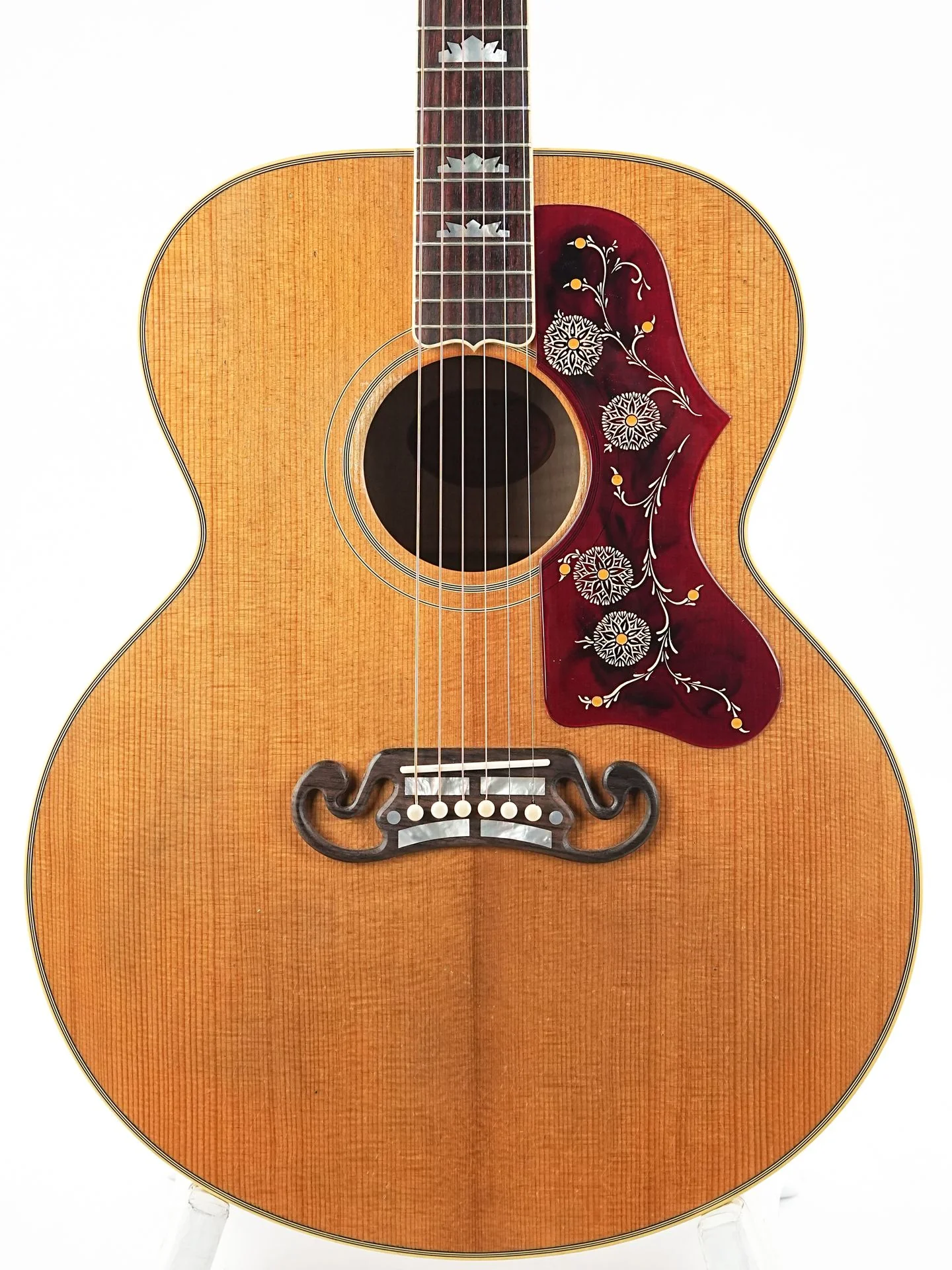 Gibson 1957 SJ200 Light Aged Dark Natural #21455035 - Image 5