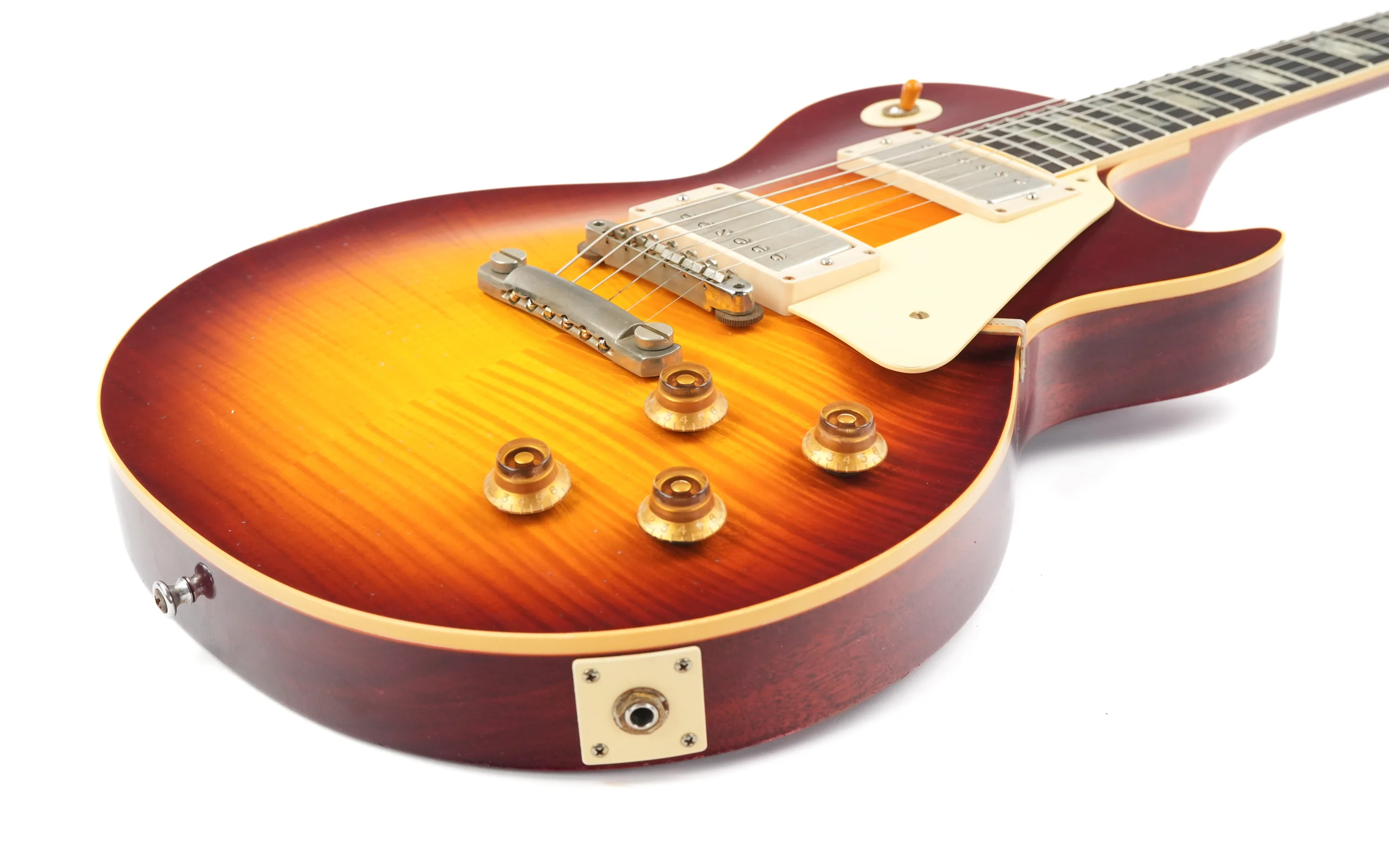 Gibson 1959 Les Paul Standard Reissue Light Aged Cherry Teaburst #951717 - Image 12