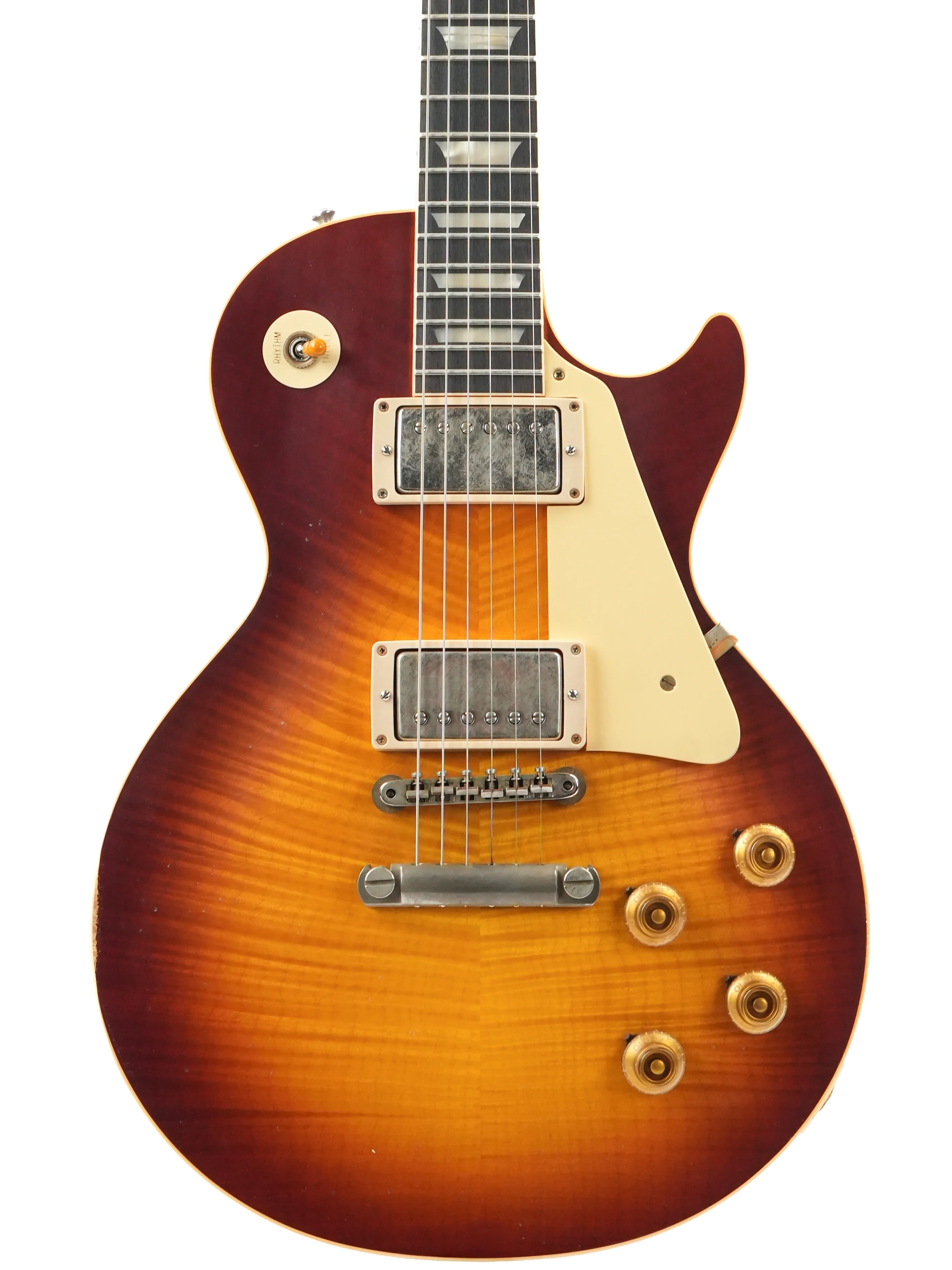 Gibson 1959 Les Paul Standard Reissue Light Aged Cherry Teaburst #951717 - Image 5