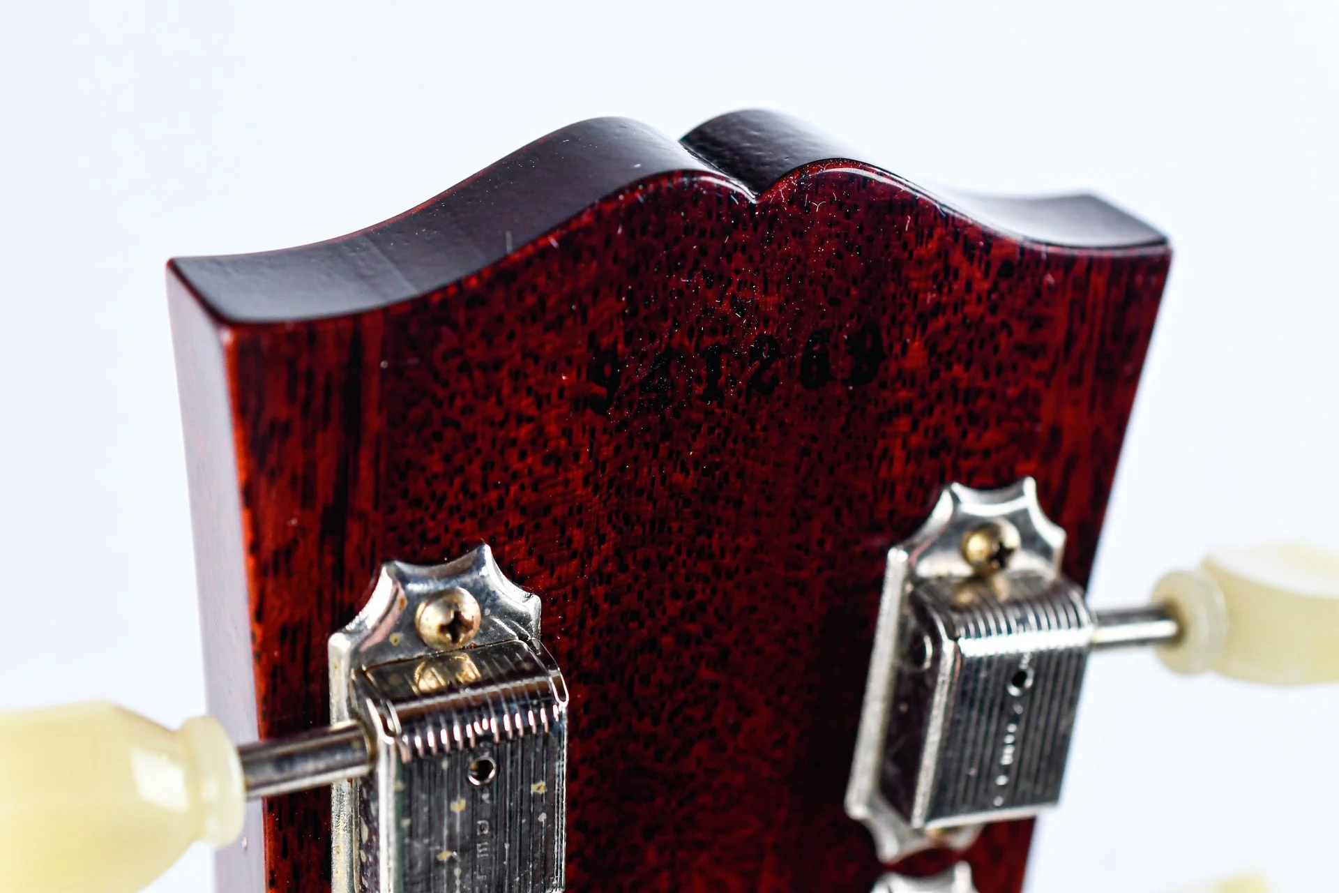 Gibson 1959 Les Paul Standard Reissue VOS Washed Cherry Sunburst - Image 11