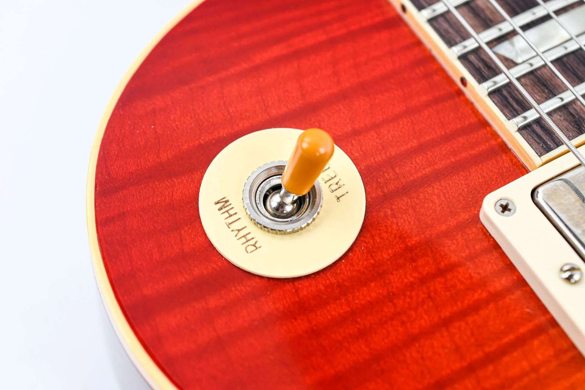 Gibson 1959 Les Paul Standard Reissue VOS Washed Cherry Sunburst - Image 15
