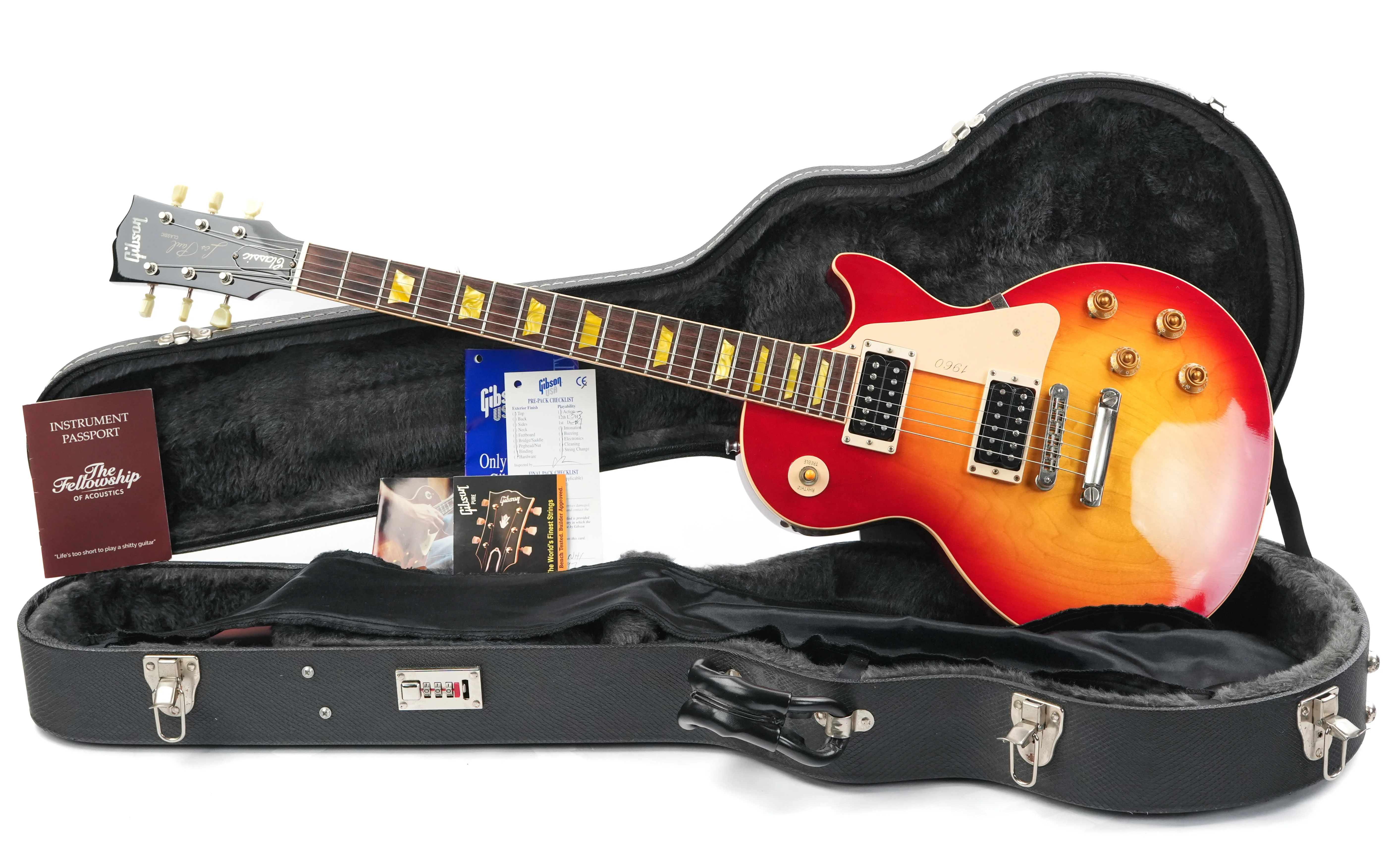 Gibson 1960 Les Paul Classic Cherry Sunburst 2004 - Image 3