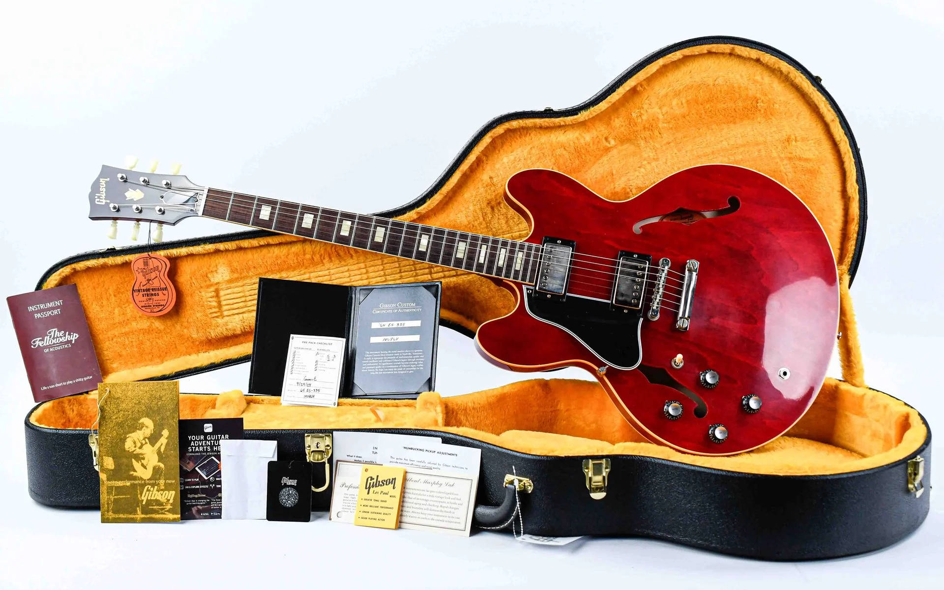 Gibson 1964 ES335 Reissue Sixties Cherry VOS Lefty - Image 3