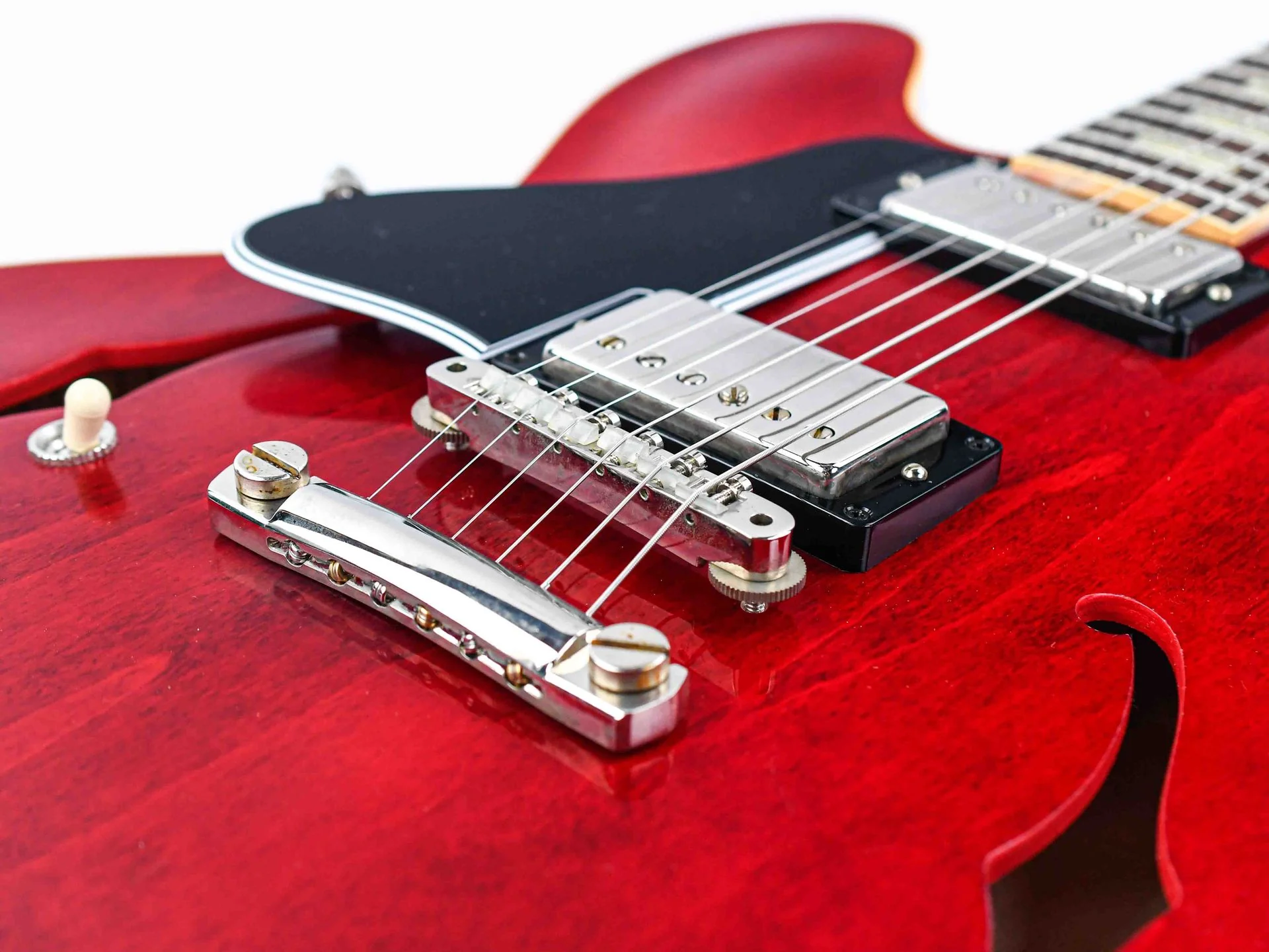 Gibson 1964 ES335 Reissue Sixties Cherry VOS Lefty - Image 7