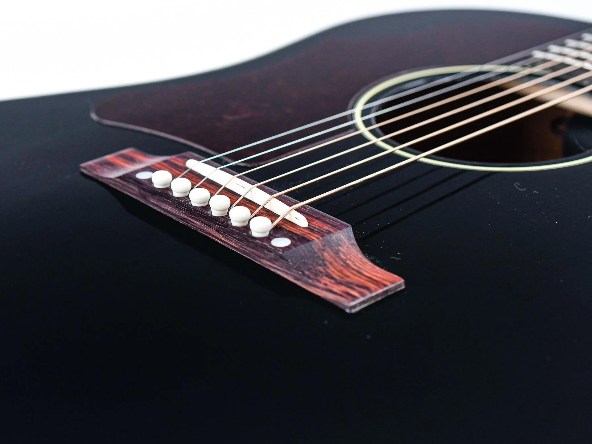 Gibson 50s J45 Original Ebony Lefty - Image 7