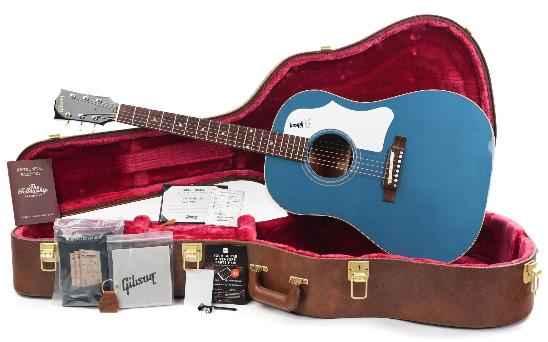 Gibson 60s J45 Original Pelham Blue - Image 3