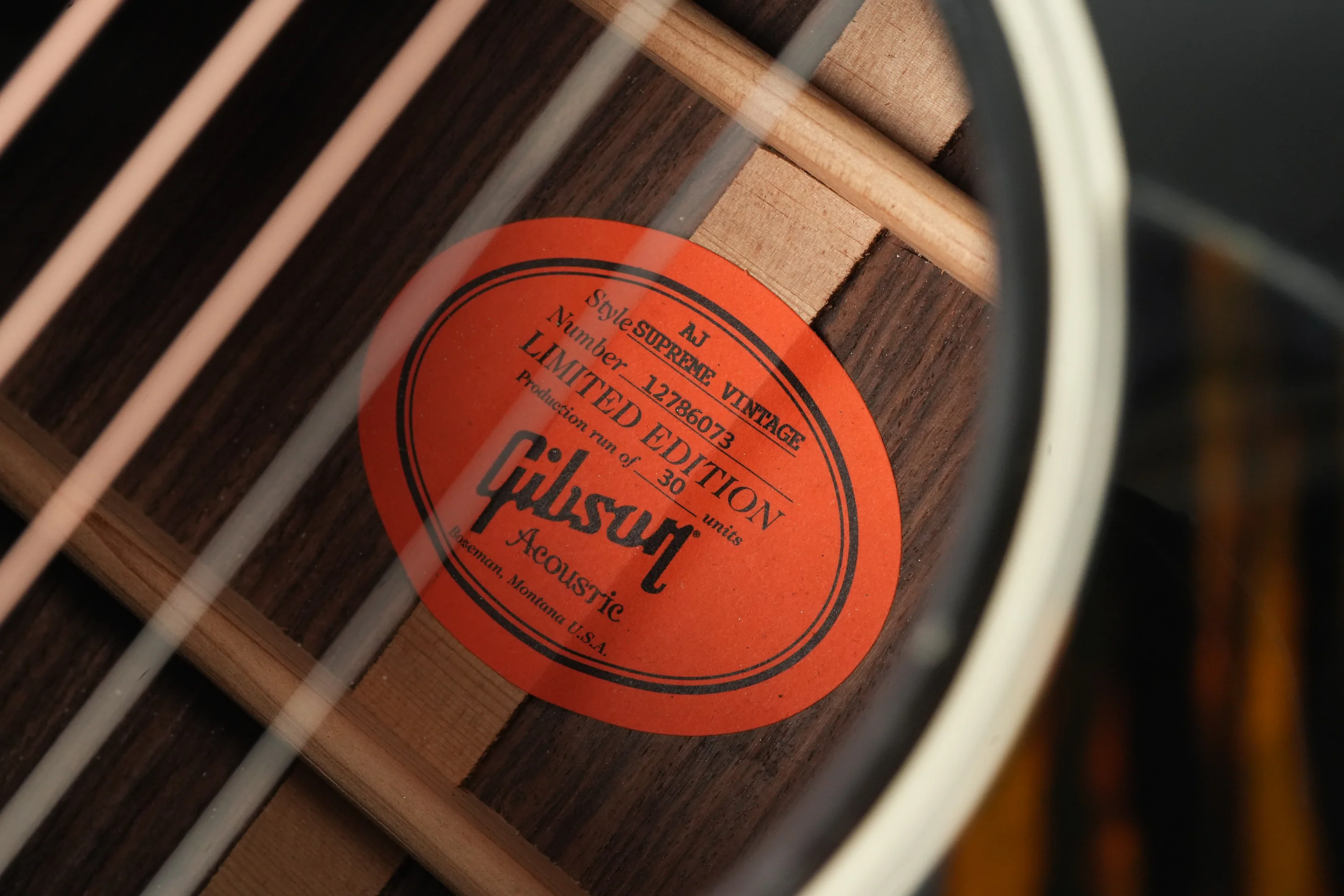 Gibson AJ Advanced Jumbo Supreme Vintage Sunburst 2016 - Image 12