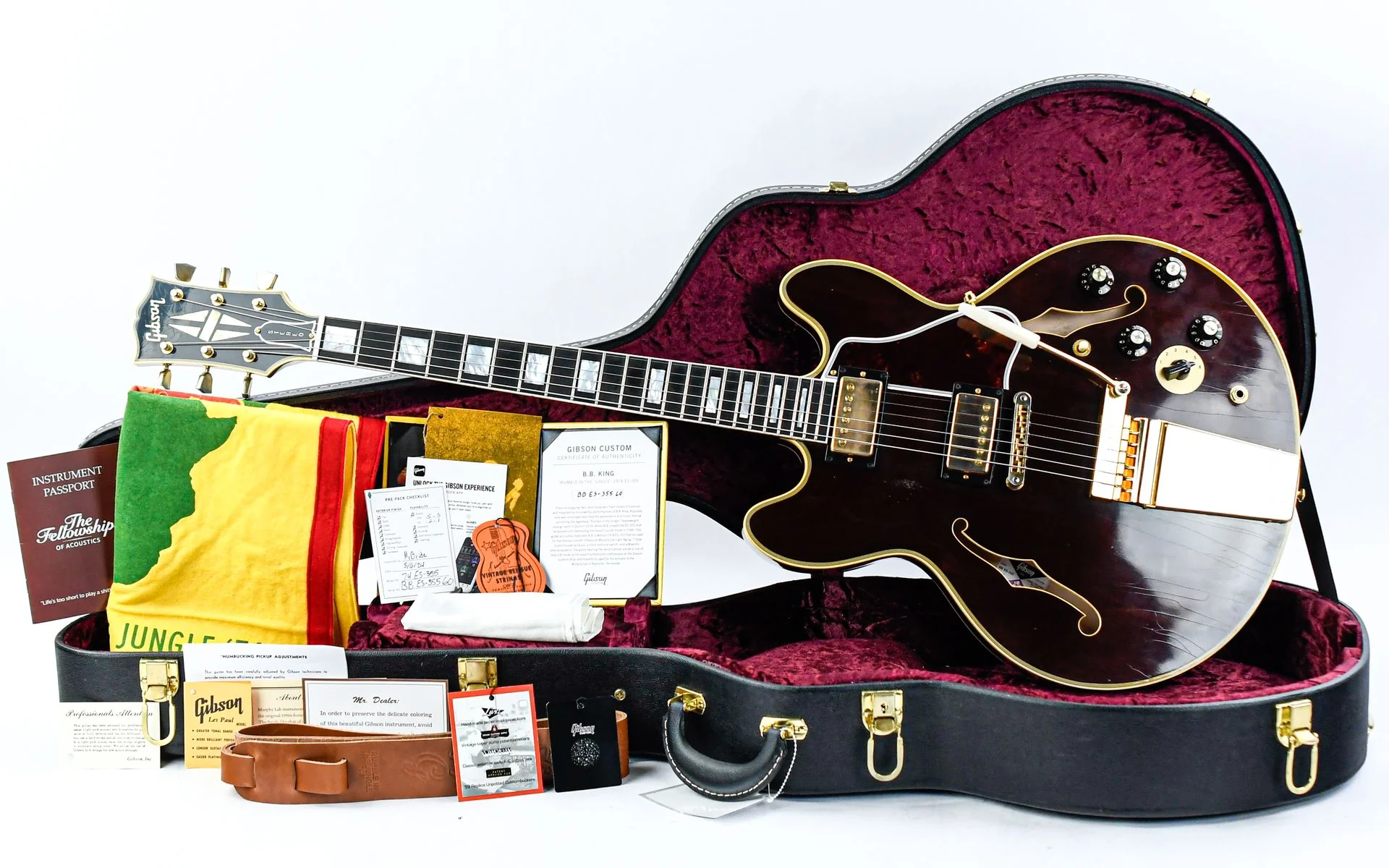 Gibson B.B. King Rumble in the Jungle ES355 Walnut 2024 - Image 3