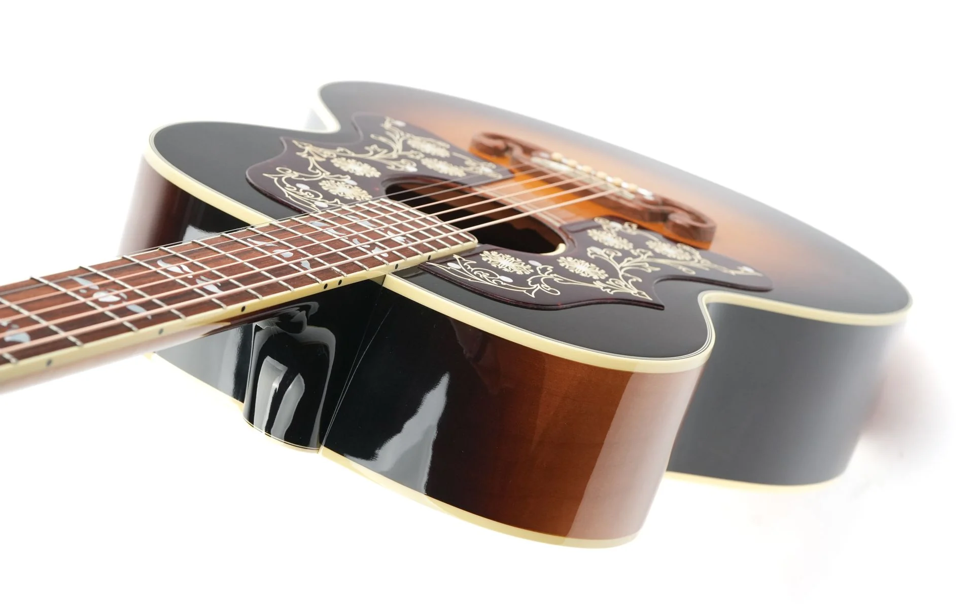 Gibson Bob Dylan SJ200 Player's Edition Sunburst 2016 - Image 10